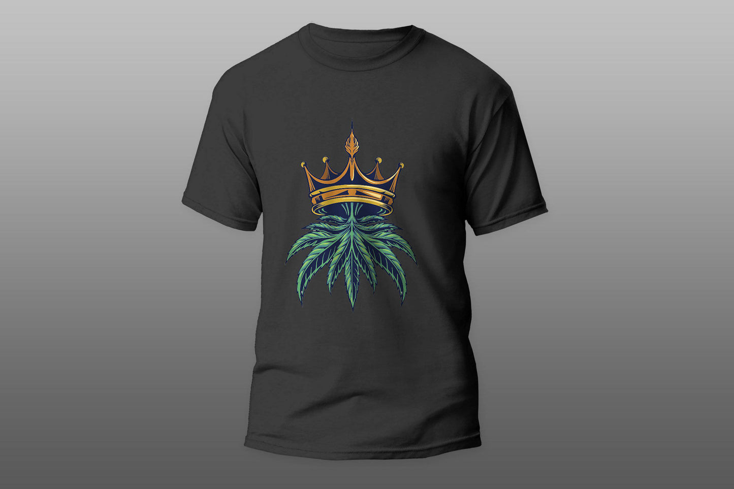 Cannabis crown T-shirt - Top Content | POD Collection | Free Shipping