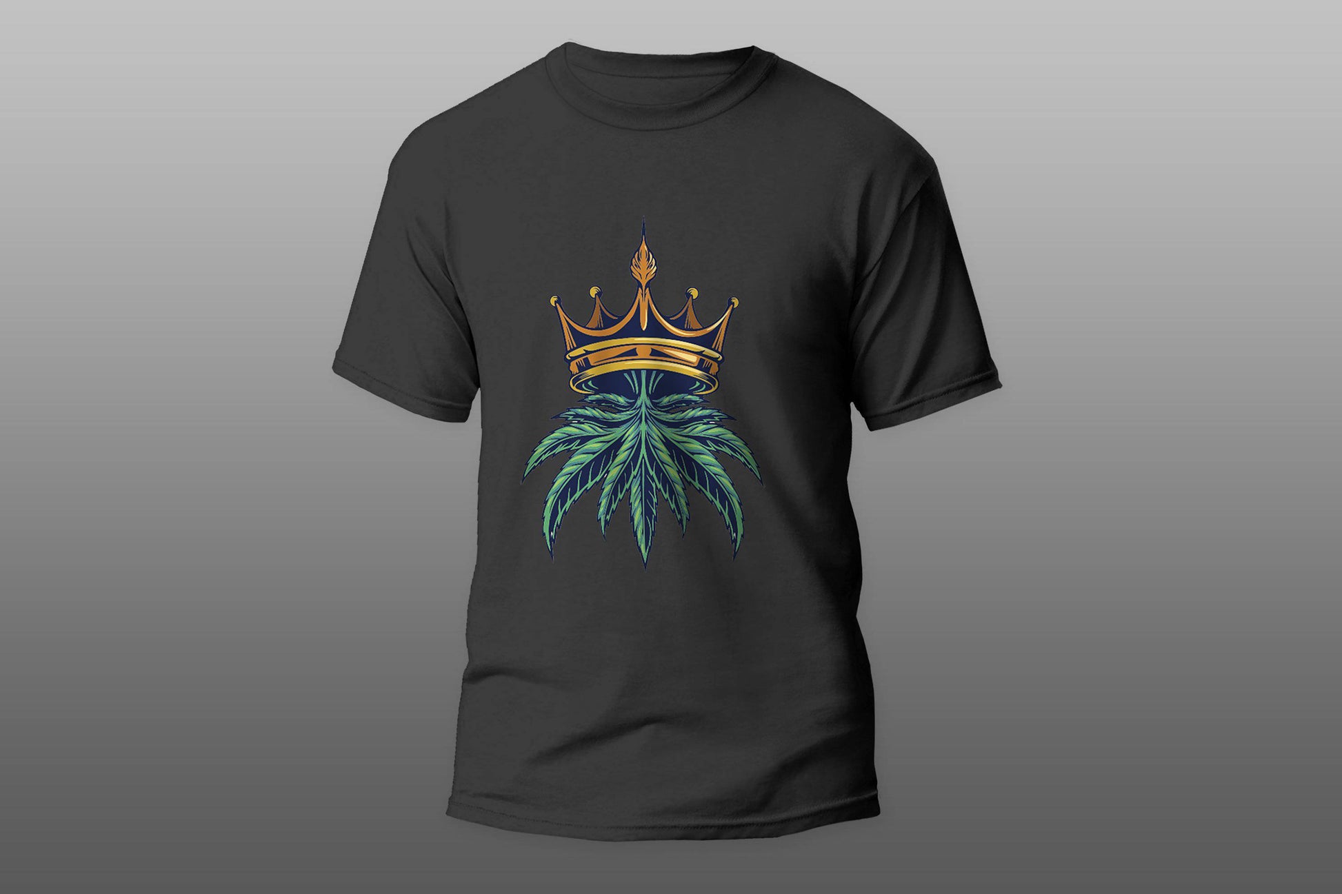 Cannabis crown T-shirt - Top Content | POD Collection | Free Shipping