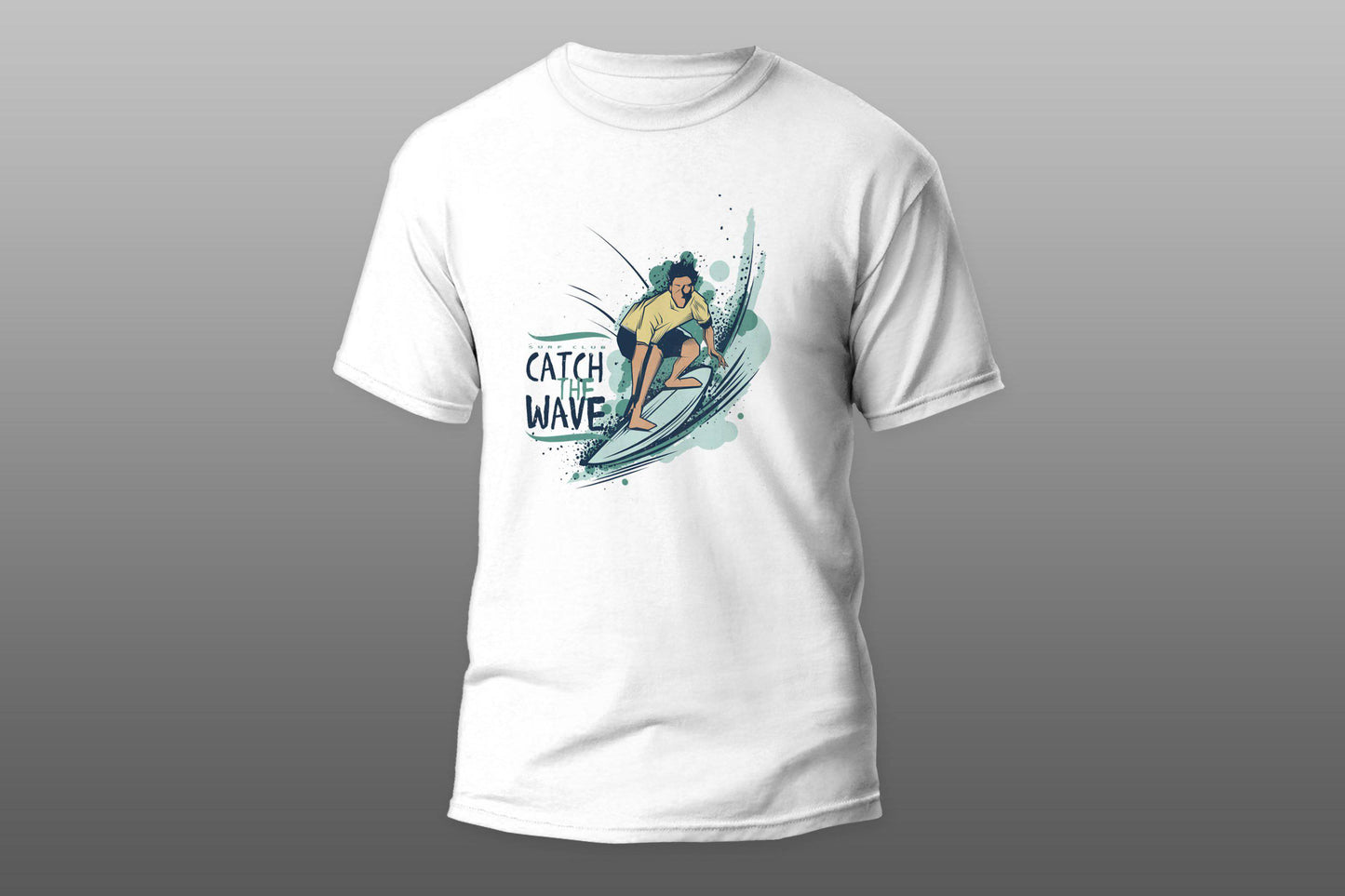 Catch the wave T-shirt - Top Content | POD Collection | Free Shipping