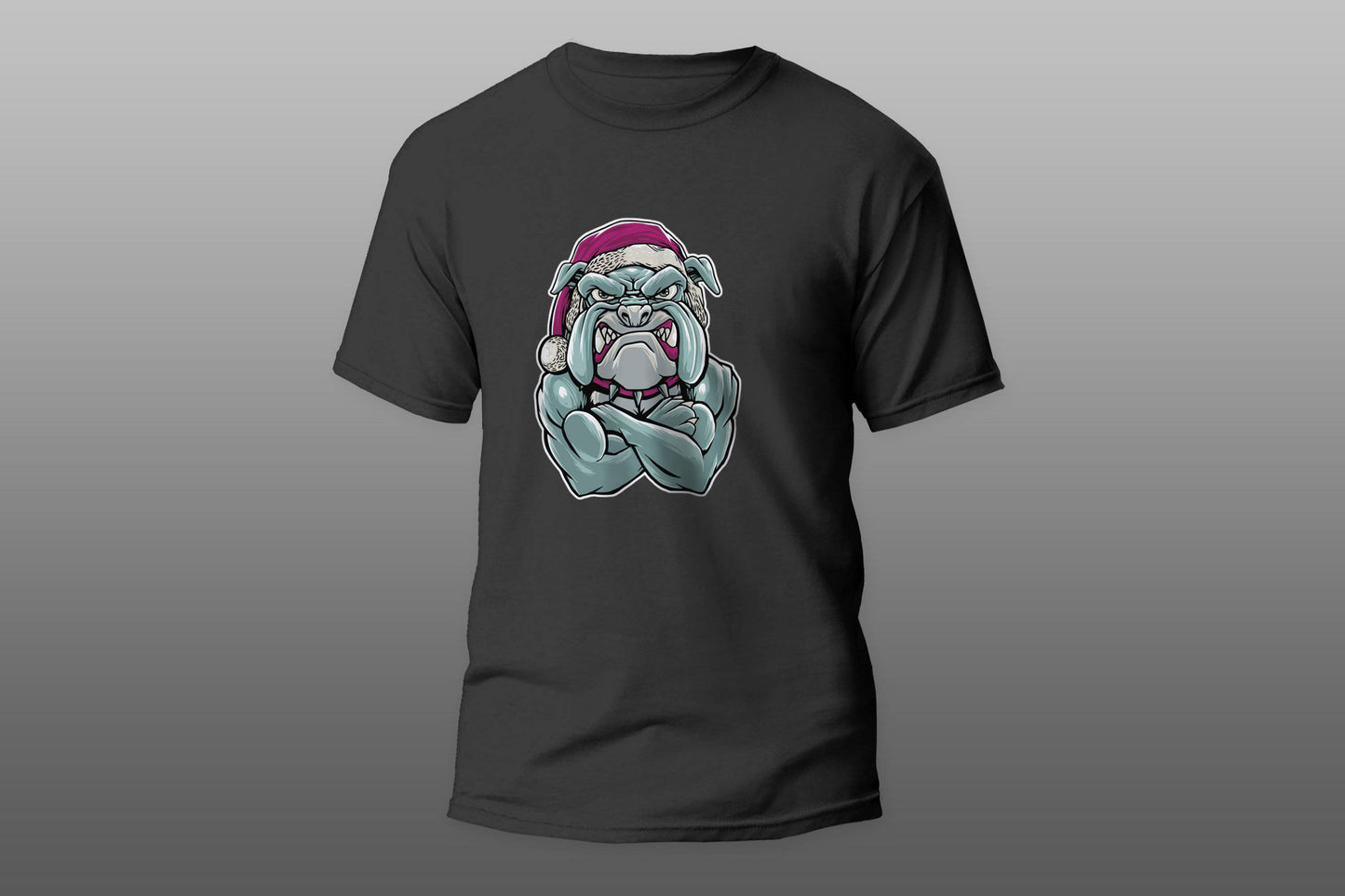 Christmas bulldog T-shirt - Top Content | POD Collection | Free Shipping