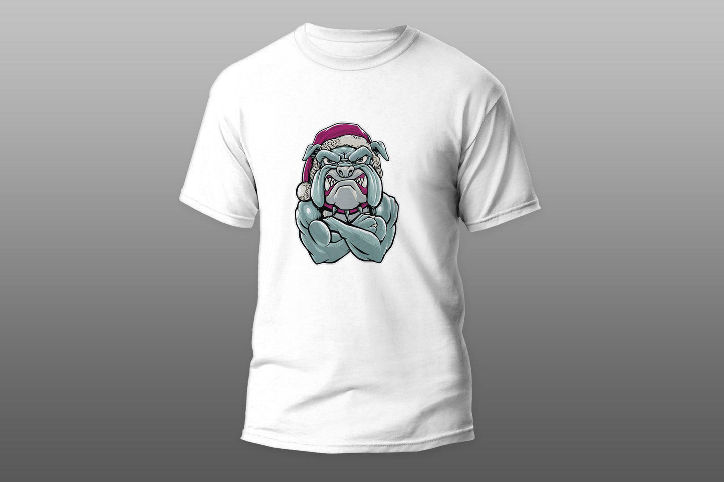 Christmas bulldog T-shirt - Top Content | POD Collection | Free Shipping