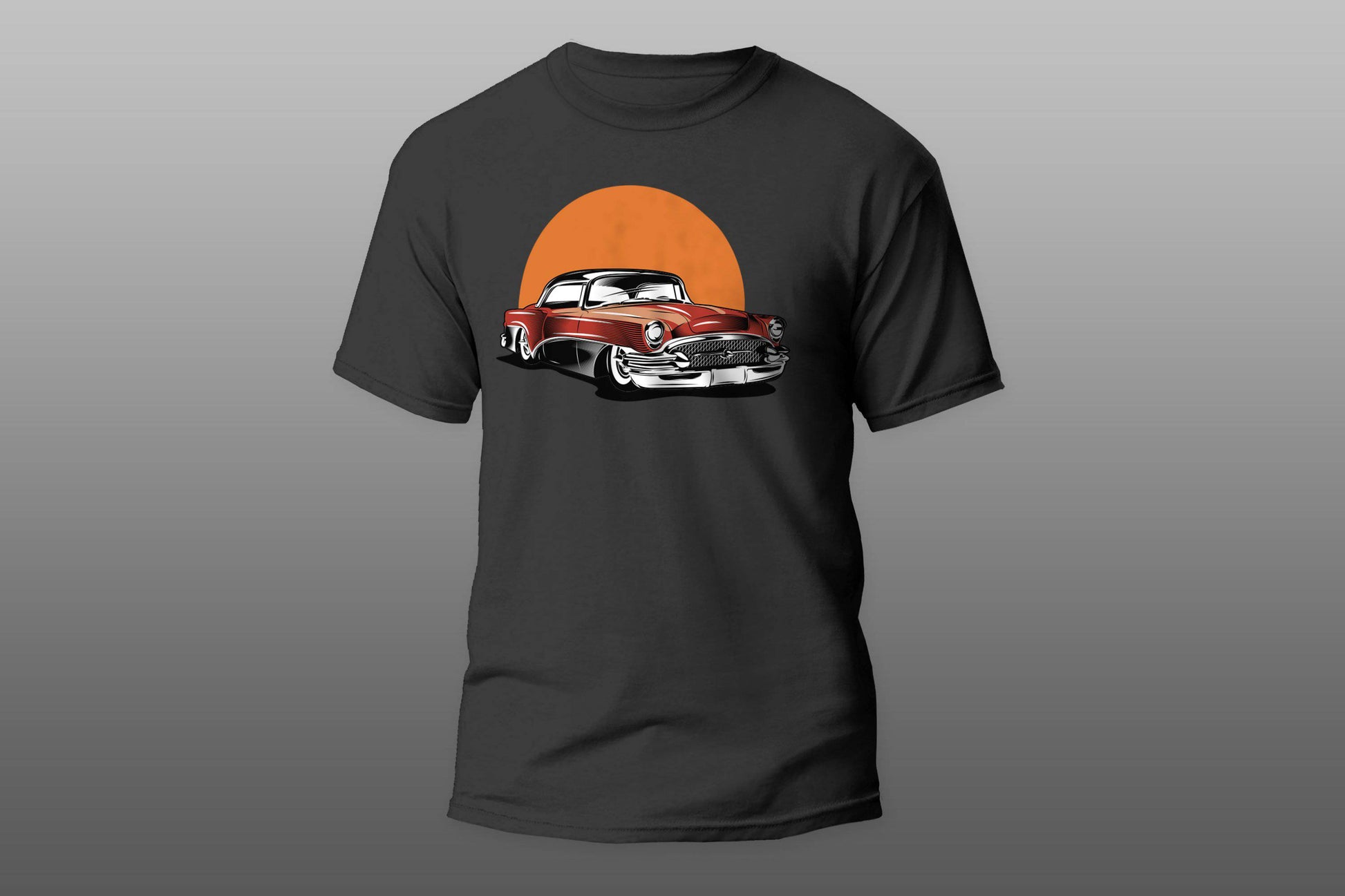 Classic car red T-shirt - Top Content | POD Collection | Free Shipping