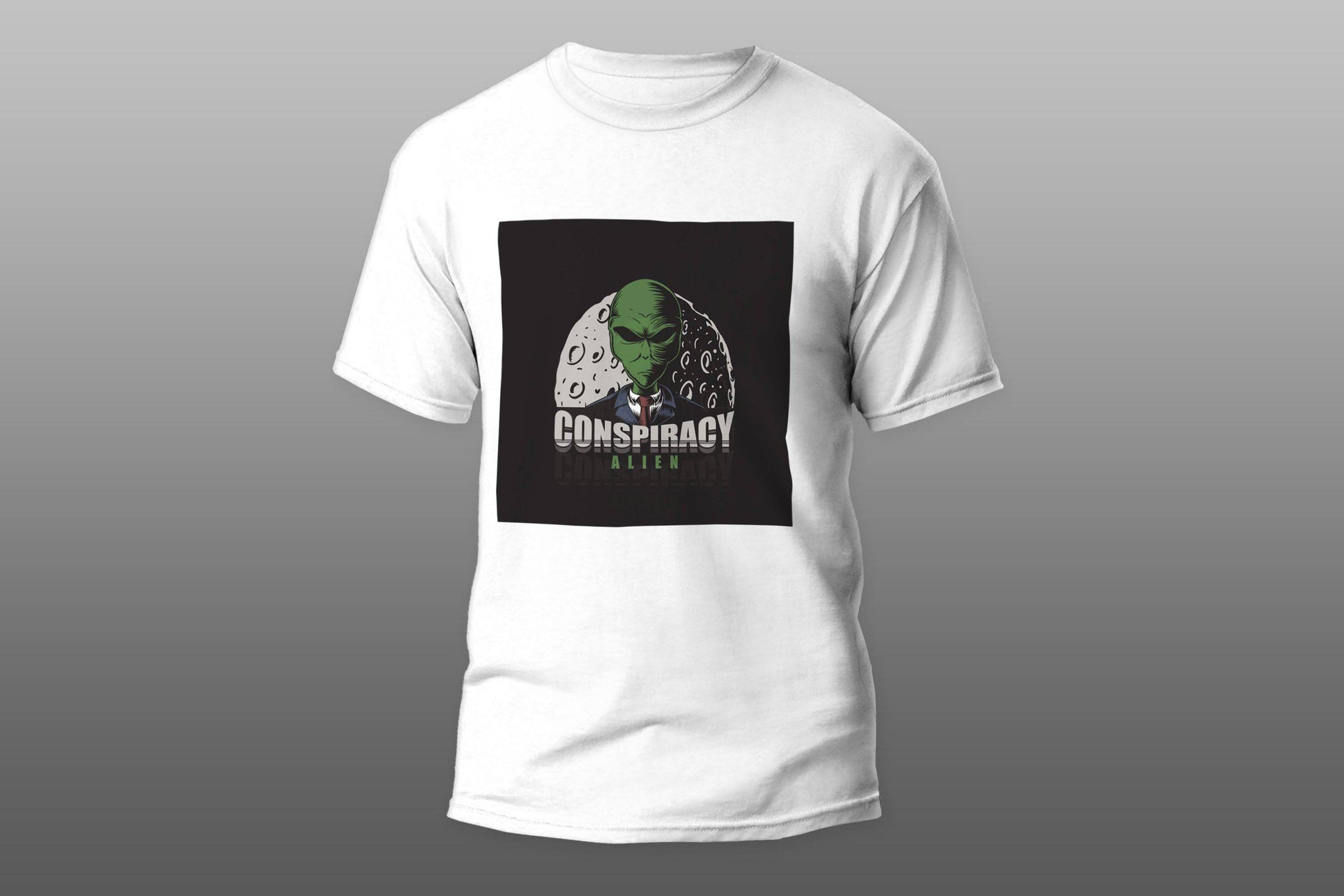 Conspiracy alien T-shirt - Top Content | POD Collection | Free Shipping