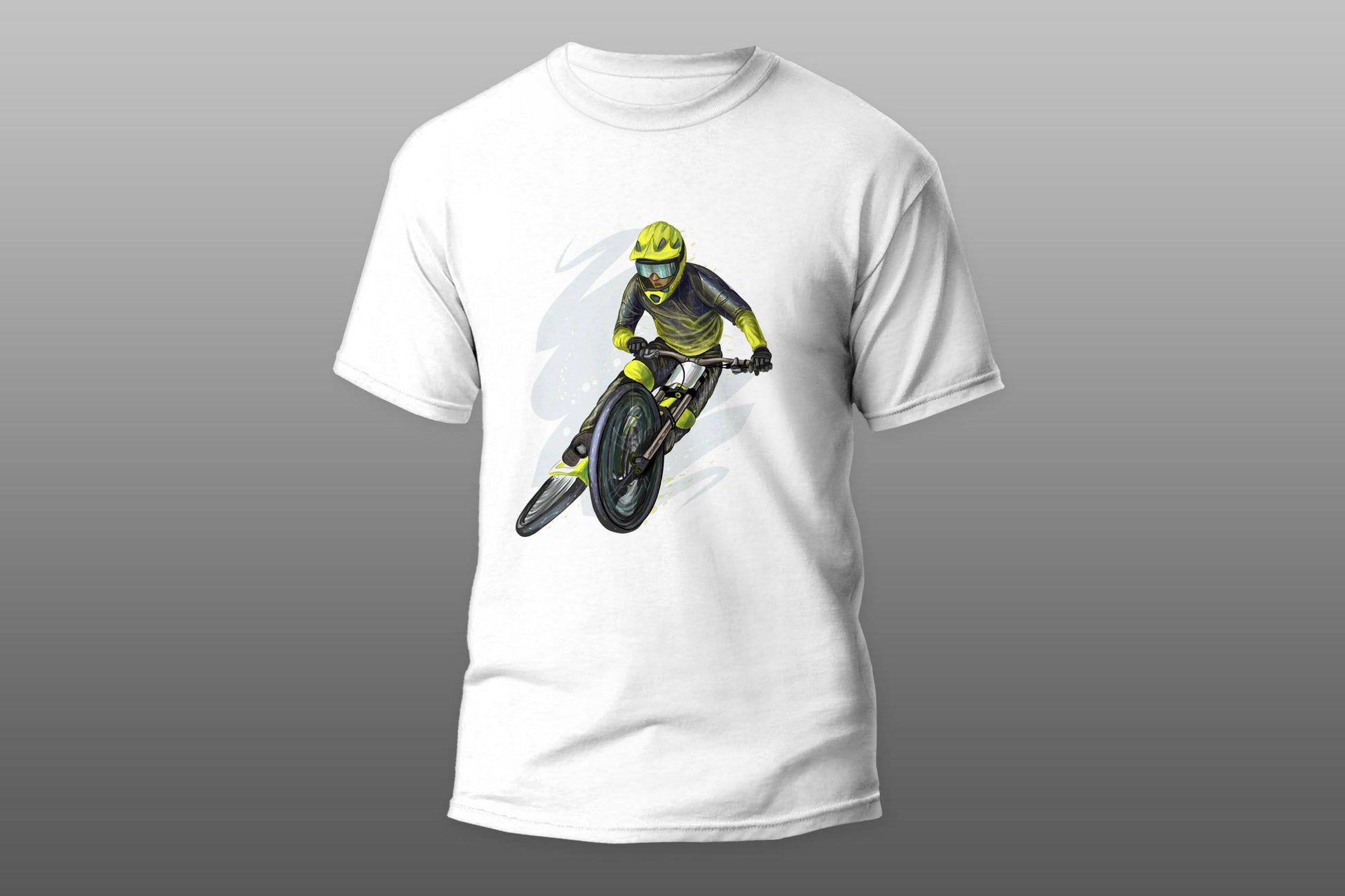 Cyclist mountain bike T-shirt - Top Content | POD Collection | Free Shipping