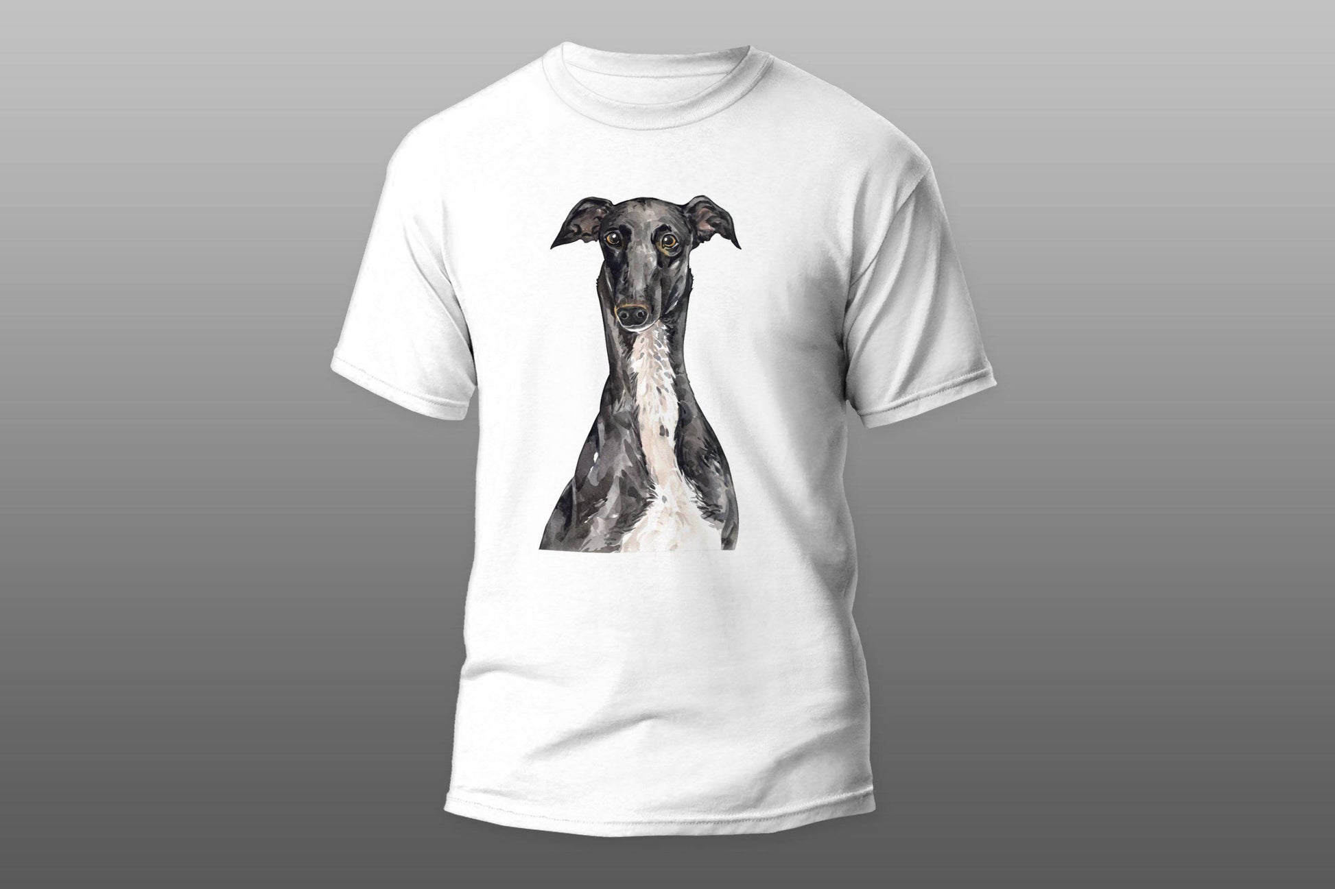 Dog greyhound head T-shirt - Top Content | POD Collection | Free Shipping