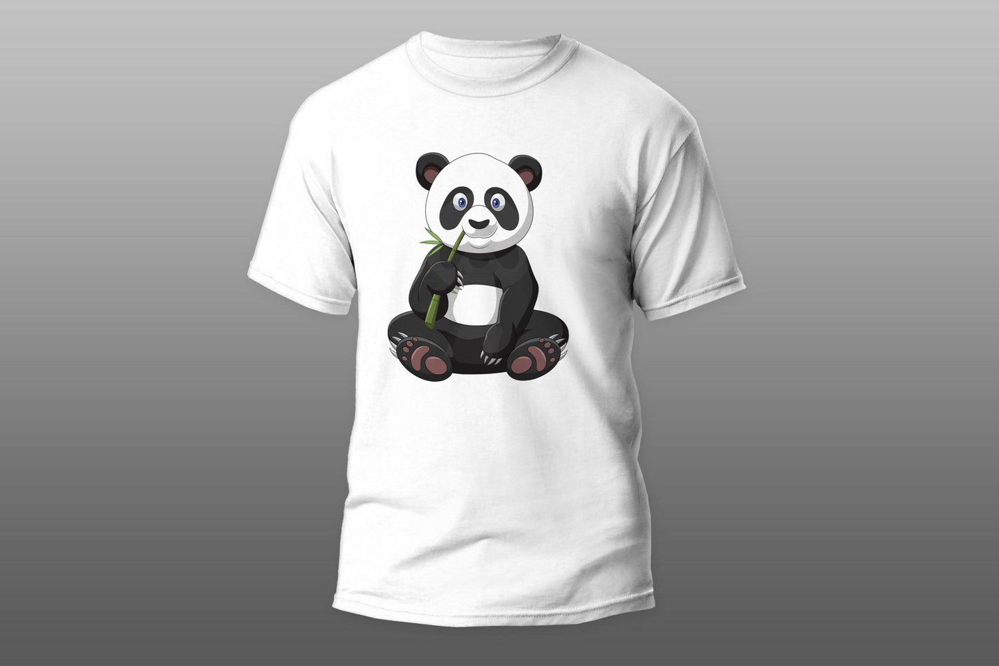 Eating panda T-shirt - Top Content | POD Collection | Free Shipping