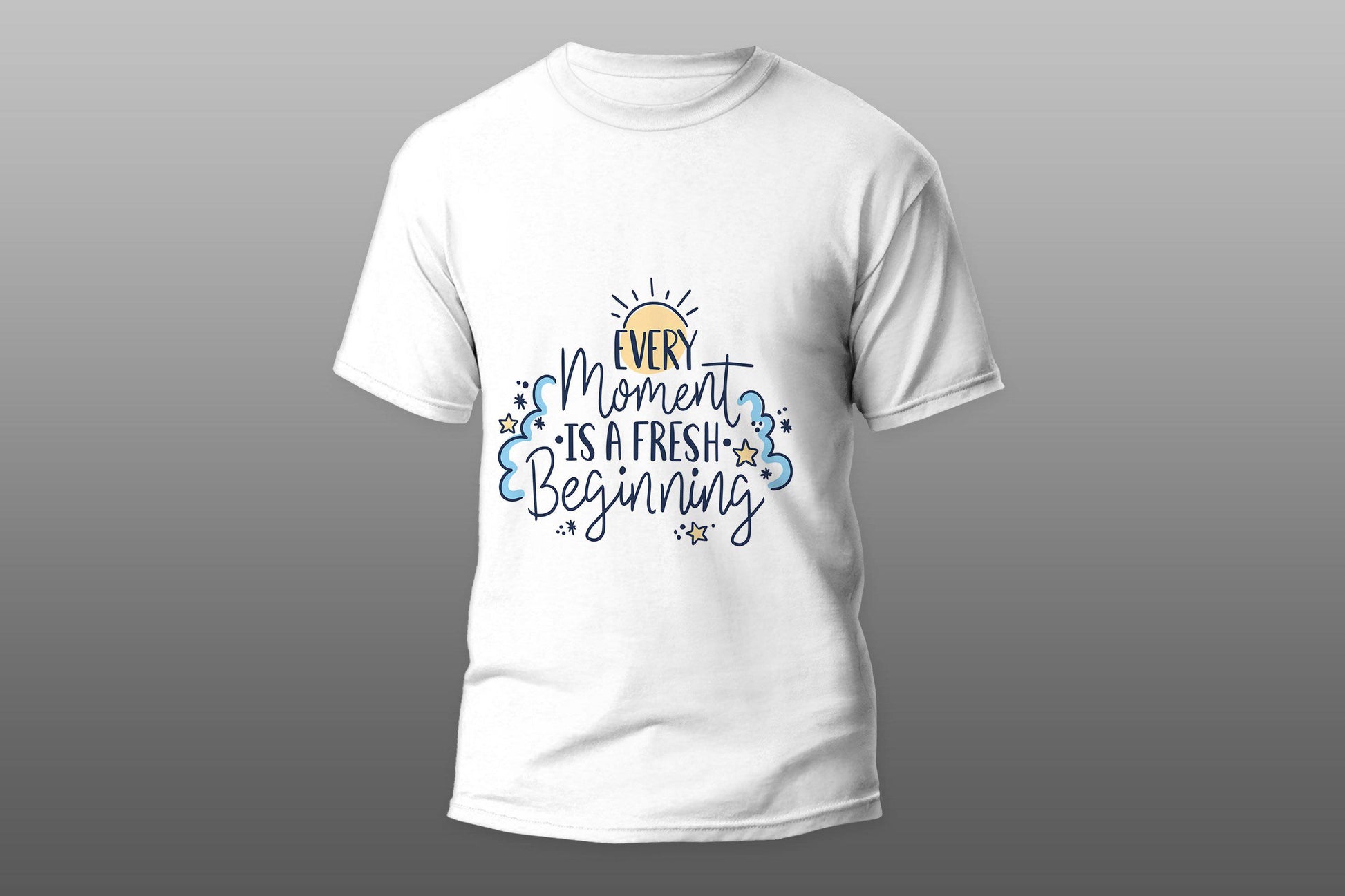 Every moment is a fresh beginning T-shirt - Top Content | POD Collection | Free Shipping