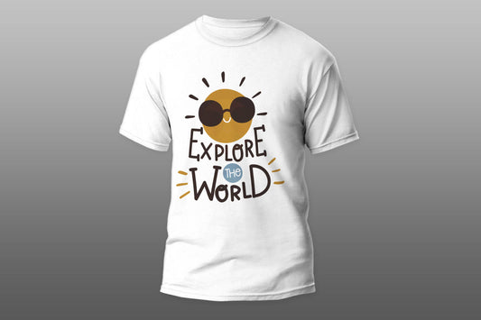 Explore the world sun T-shirt - Top Content | POD Collection | Free Shipping