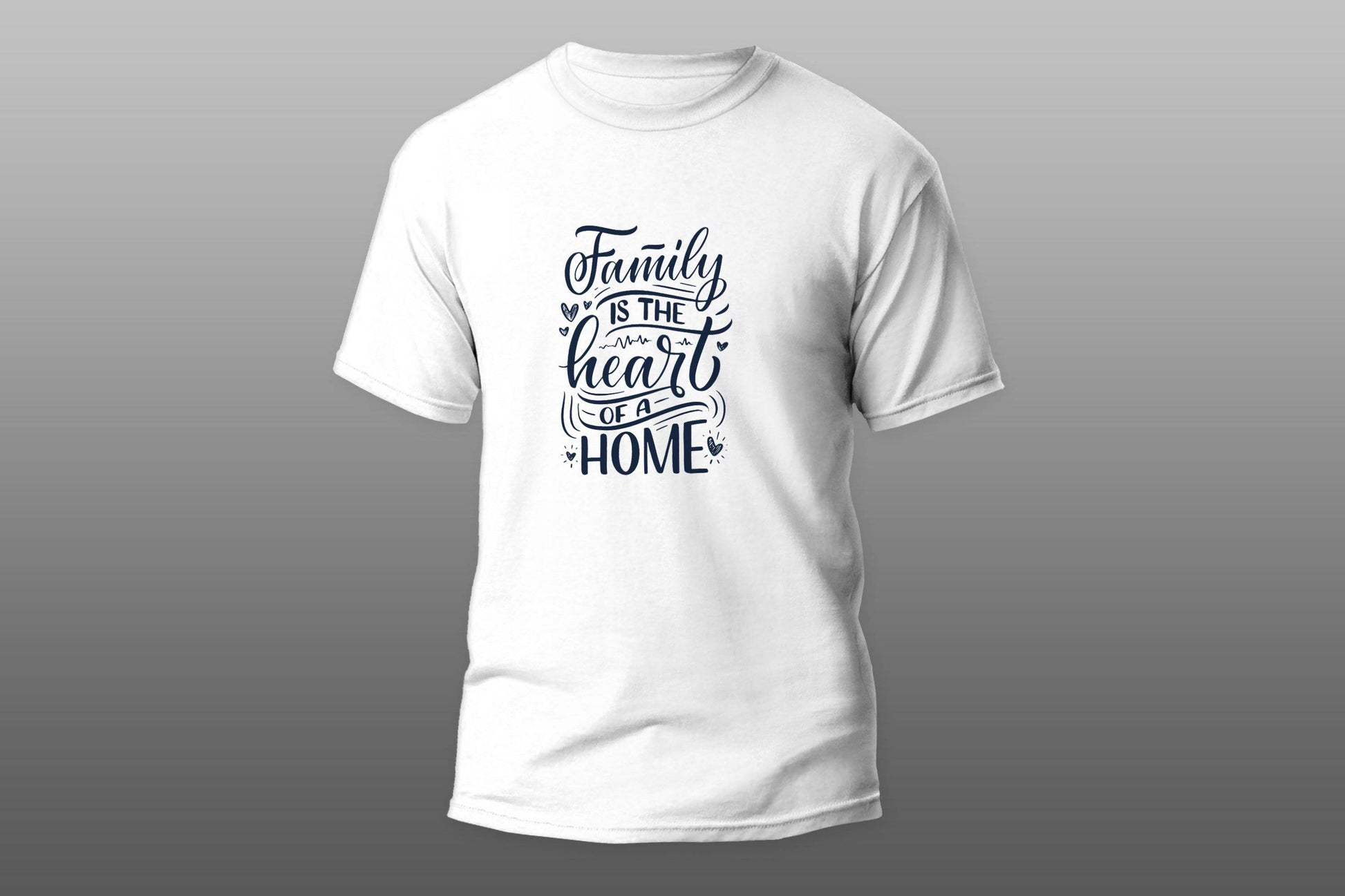 Family is the heart of a home T-shirt - Top Content | POD Collection | Free Shipping