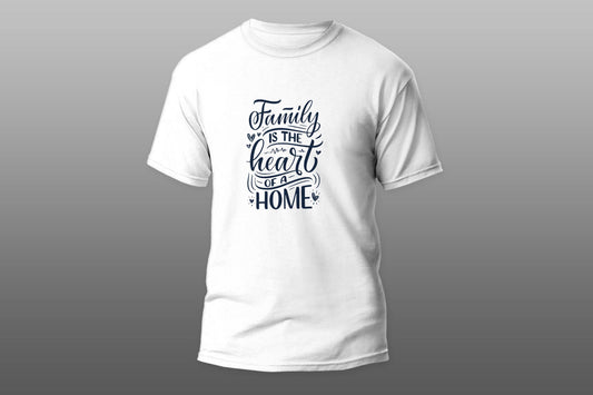 Family is the heart of a home T-shirt - Top Content | POD Collection | Free Shipping