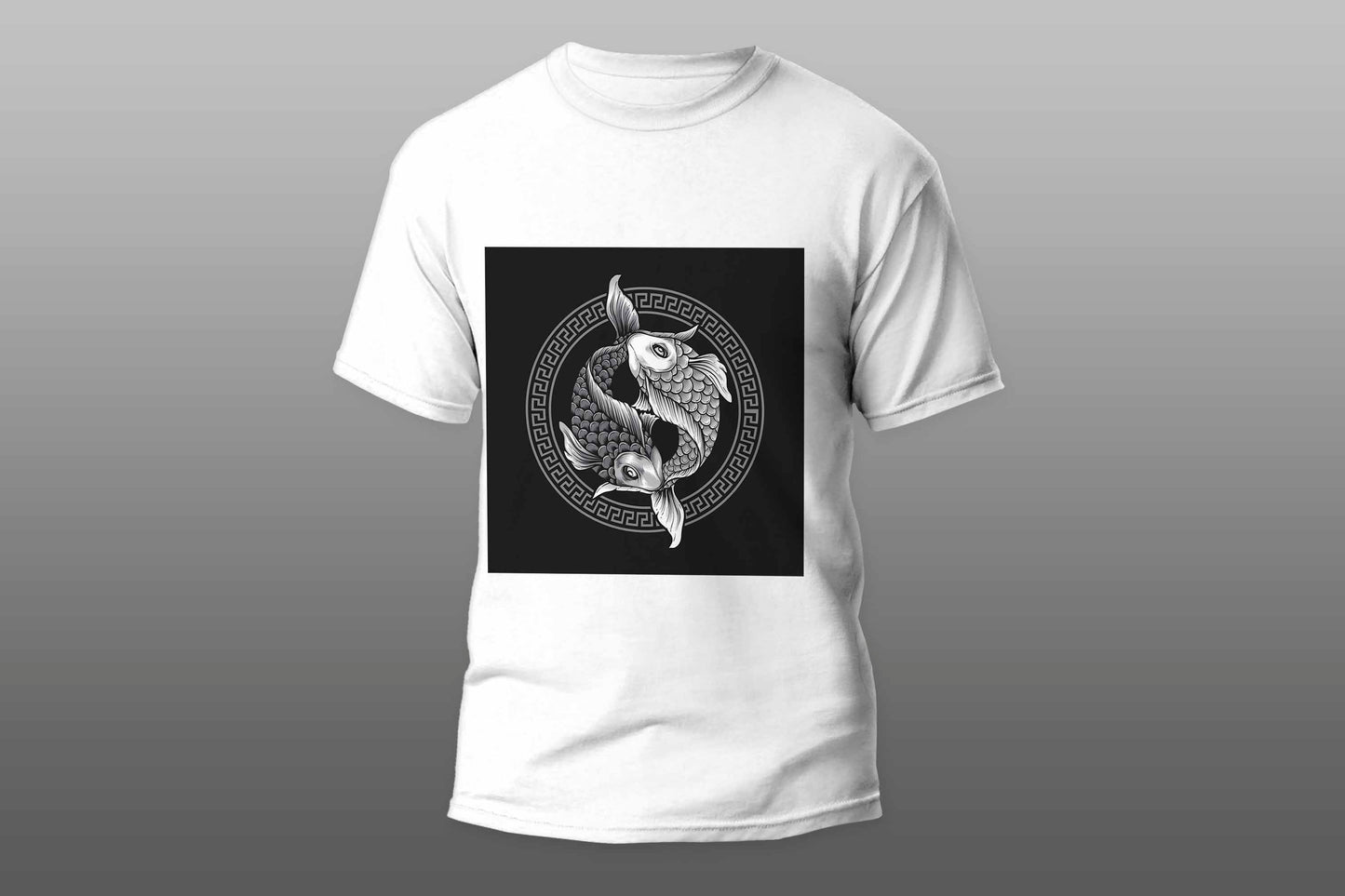 Fashion chinese ying yang  T-shirt - Top Content | POD Collection | Free Shipping