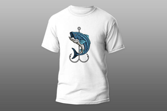 Fish with a hook T-shirt - Top Content | POD Collection | Free Shipping