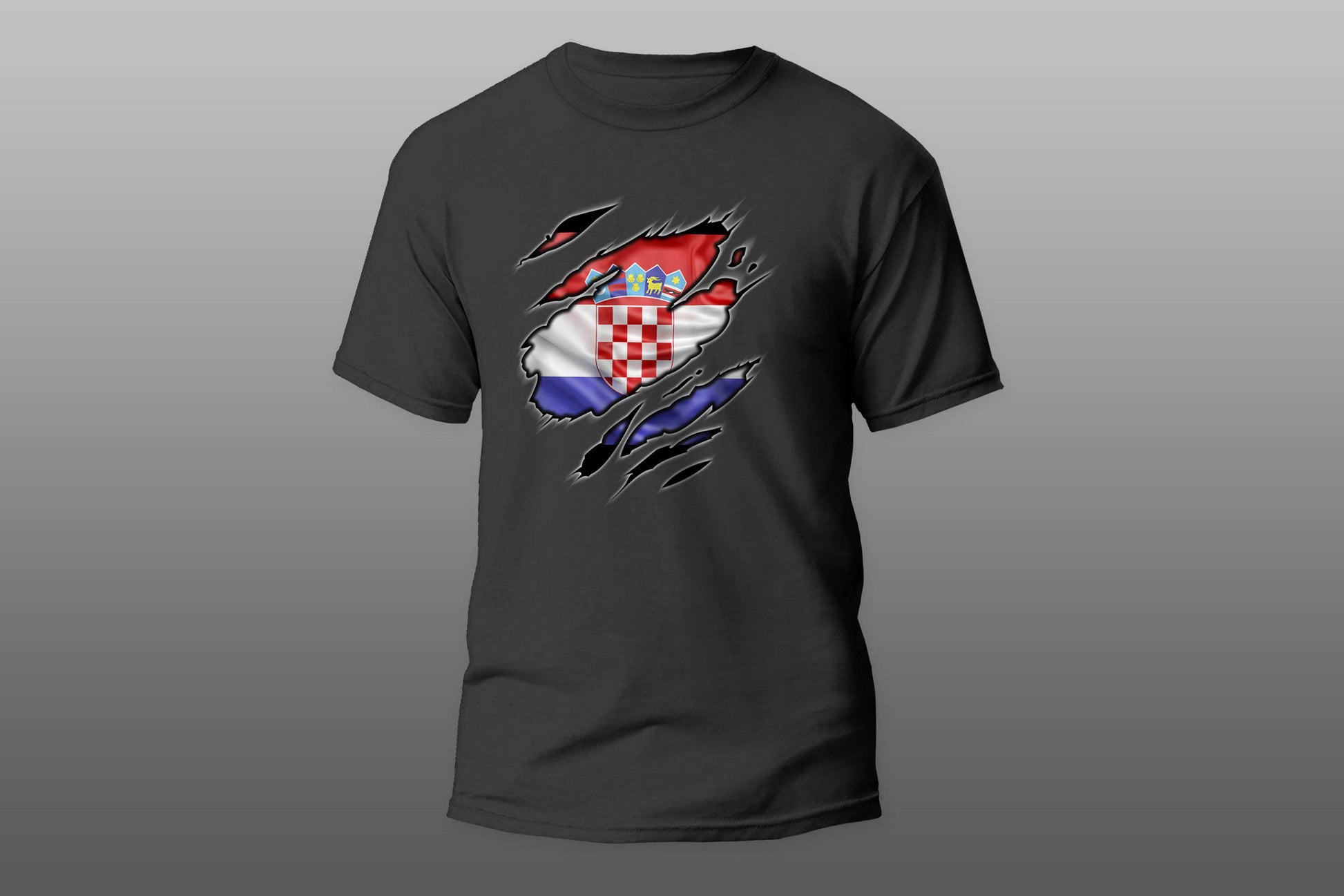 Flag Croatia patriot love T-shirt - Top Content | POD Collection | Free Shipping