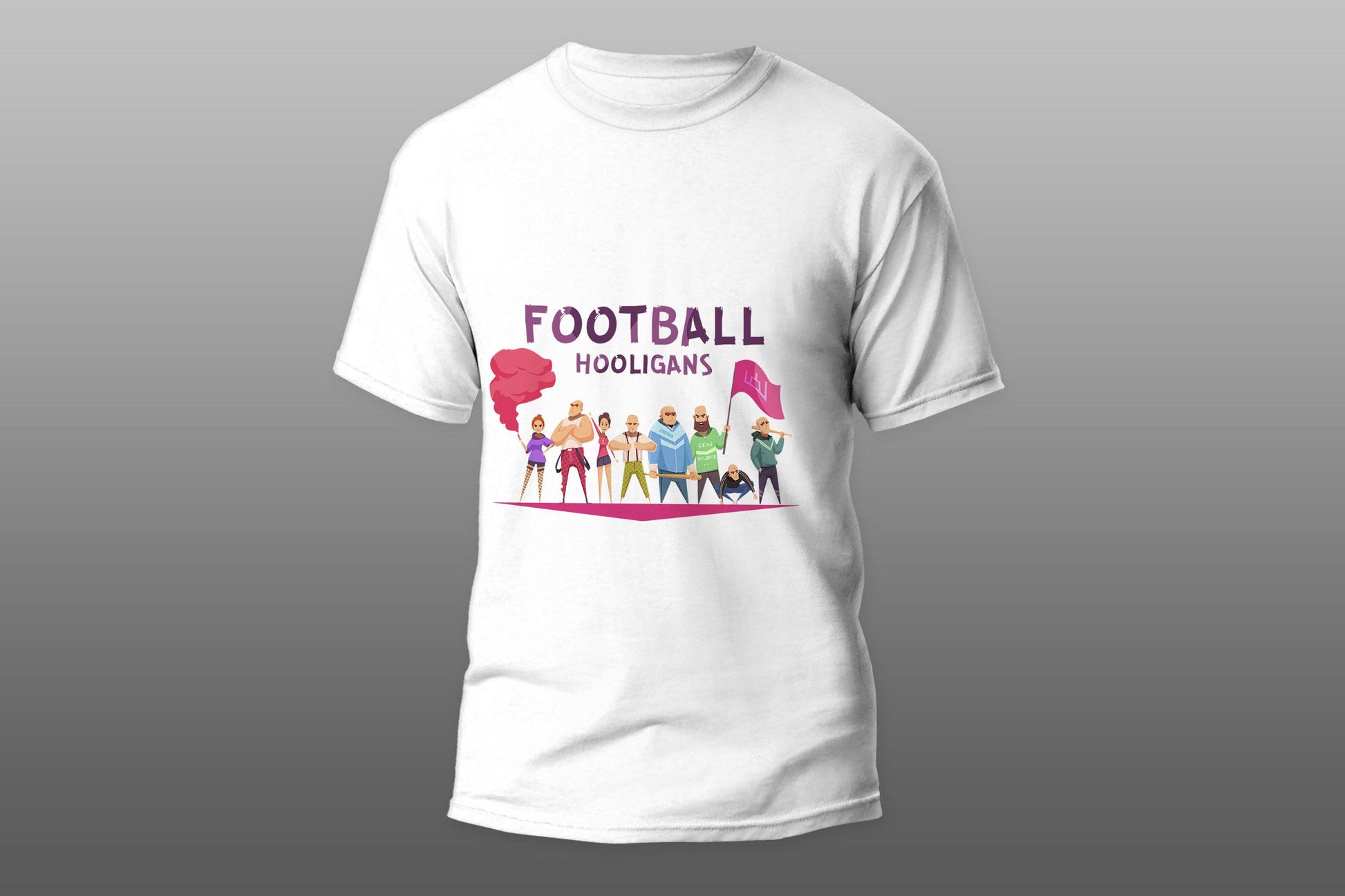 Football Hooligans T-shirt - Top Content | POD Collection | Free Shipping