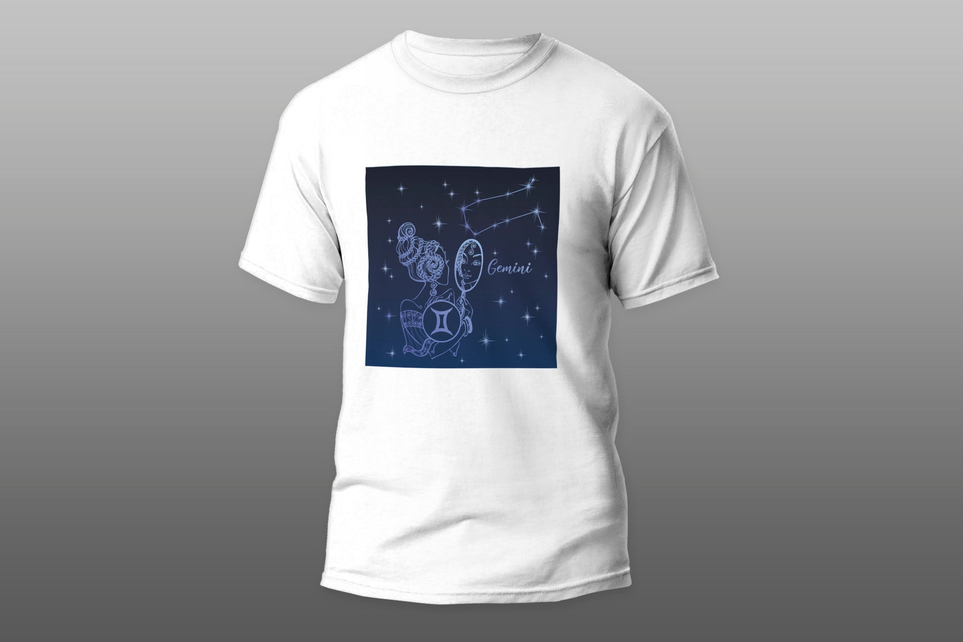 Gemini Zodiac Sign T-shirt - Top Content | POD Collection | Free Shipping