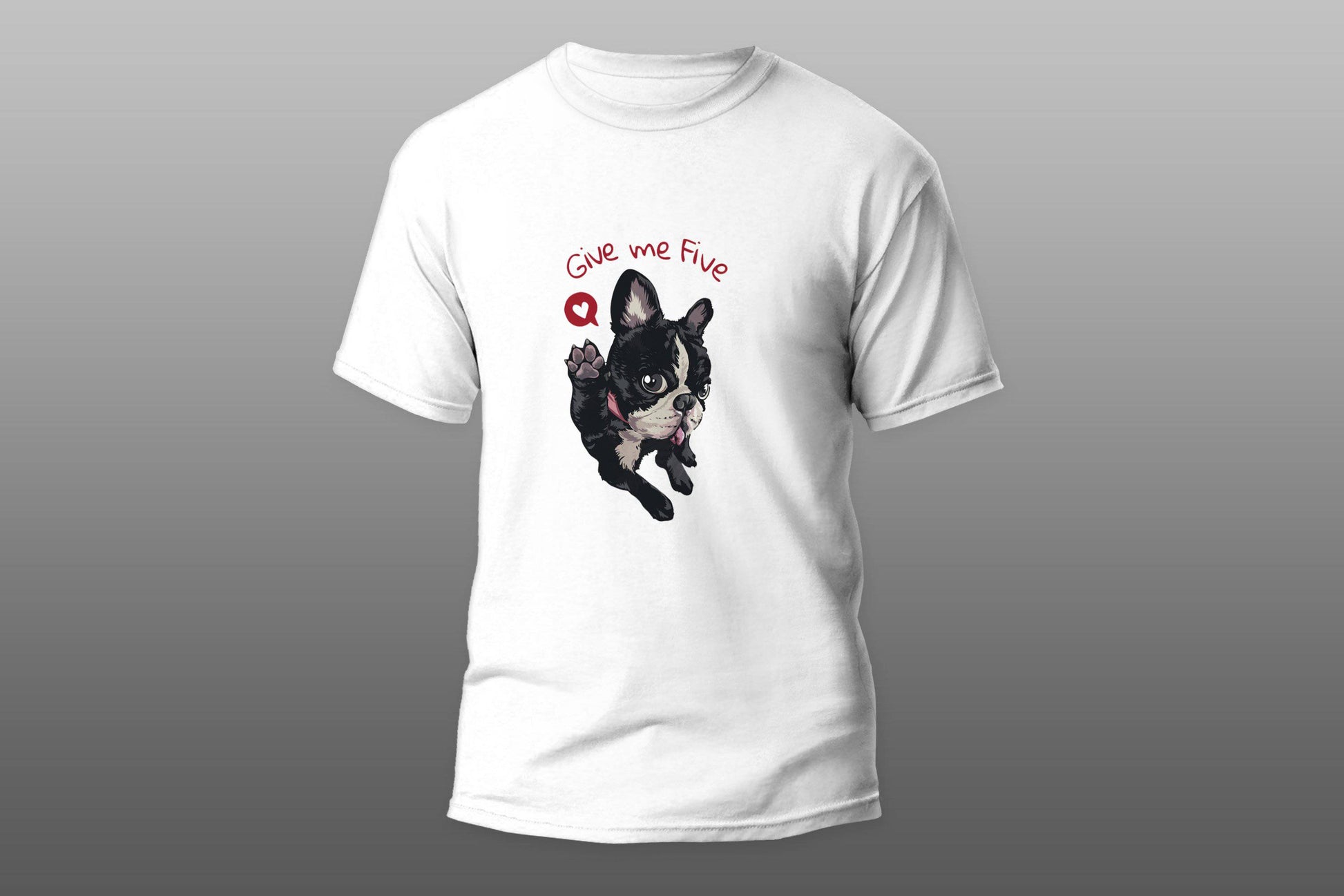 Give me five dog T-shirt - Top Content | POD Collection | Free Shipping