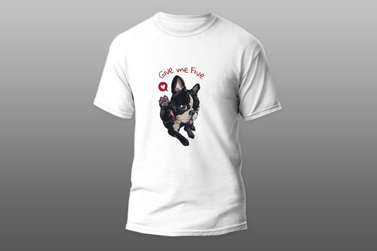 Give me five dog T-shirt - Top Content | POD Collection | Free Shipping