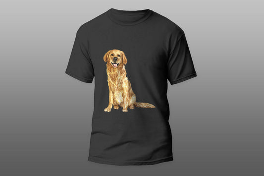 Golden retriever dog T-shirt - Top Content | POD Collection | Free Shipping