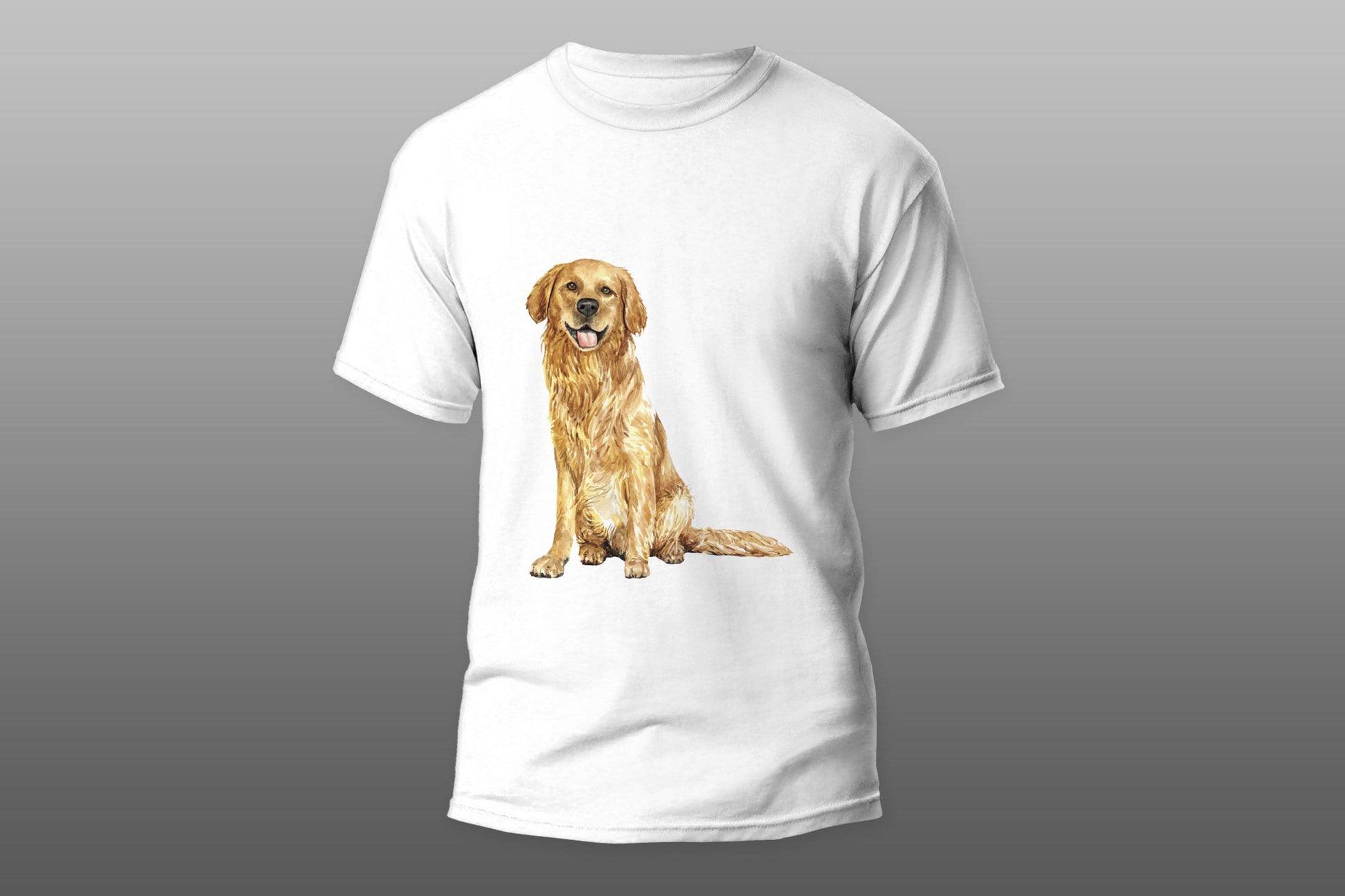 Golden retriever dog T-shirt - Top Content | POD Collection | Free Shipping