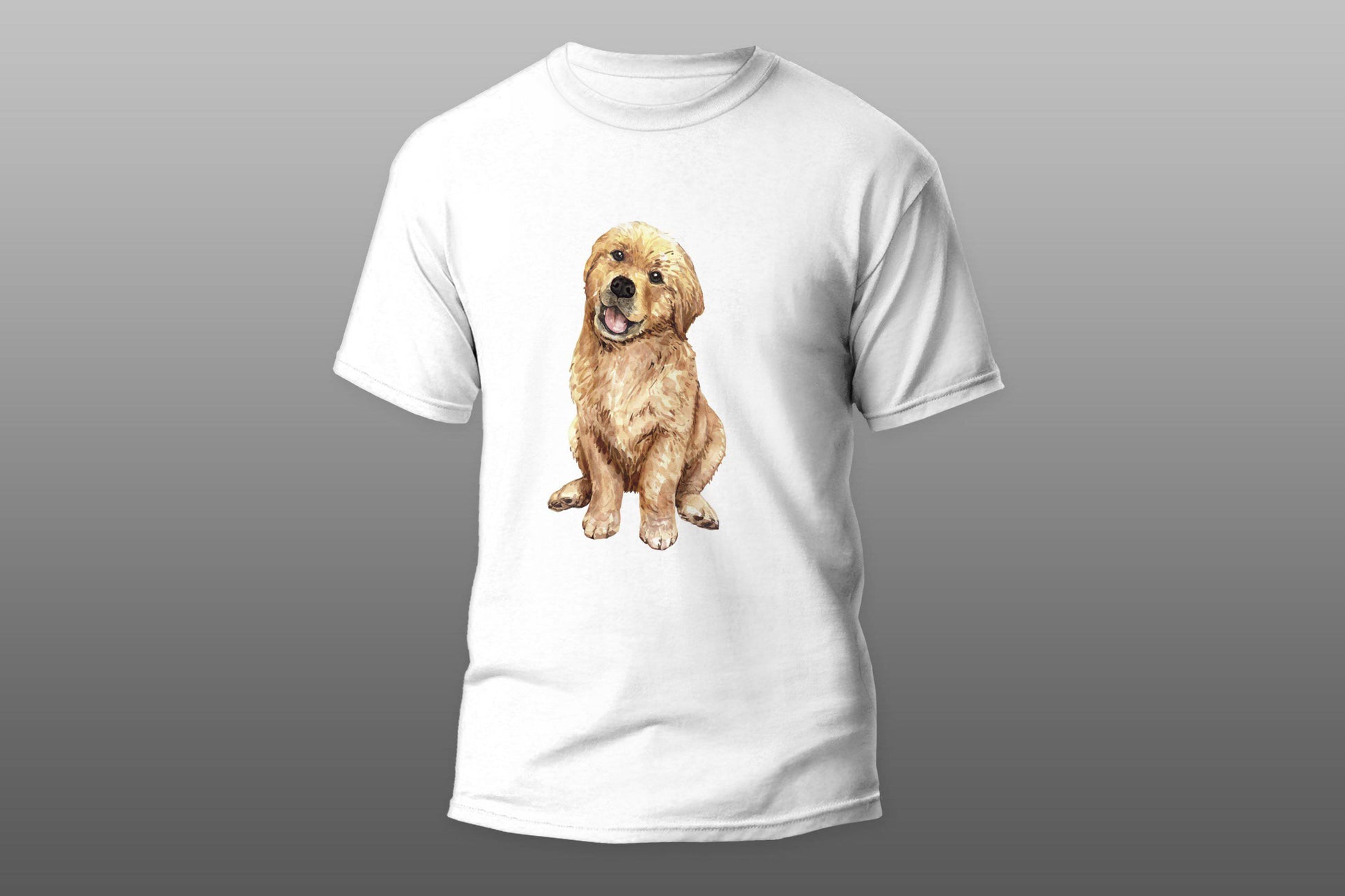 Golden retriever little puppy T-shirt - Top Content | POD Collection | Free Shipping