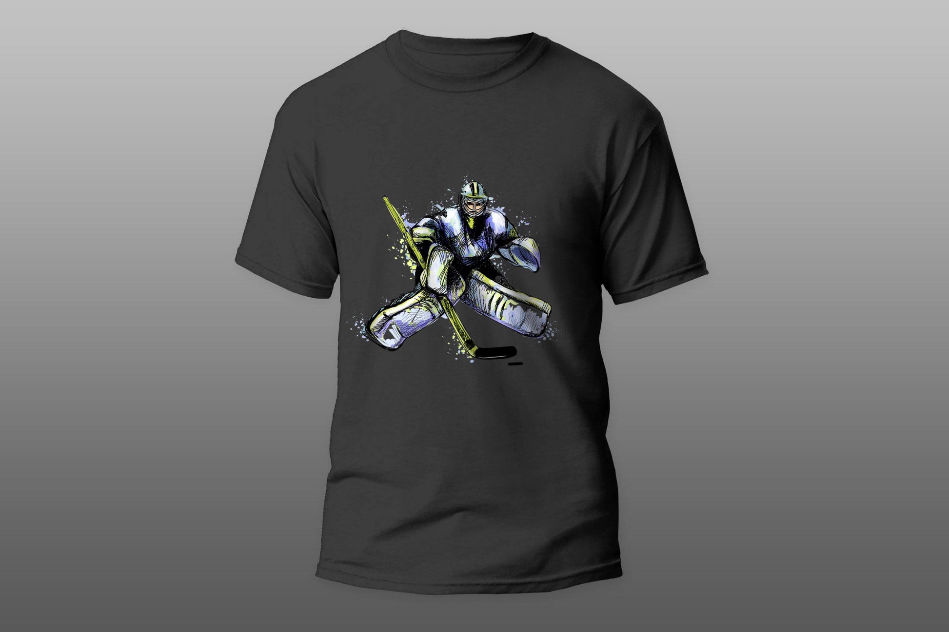 Hockey goalkeeper T-shirt - Top Content | POD Collection | Free Shipping