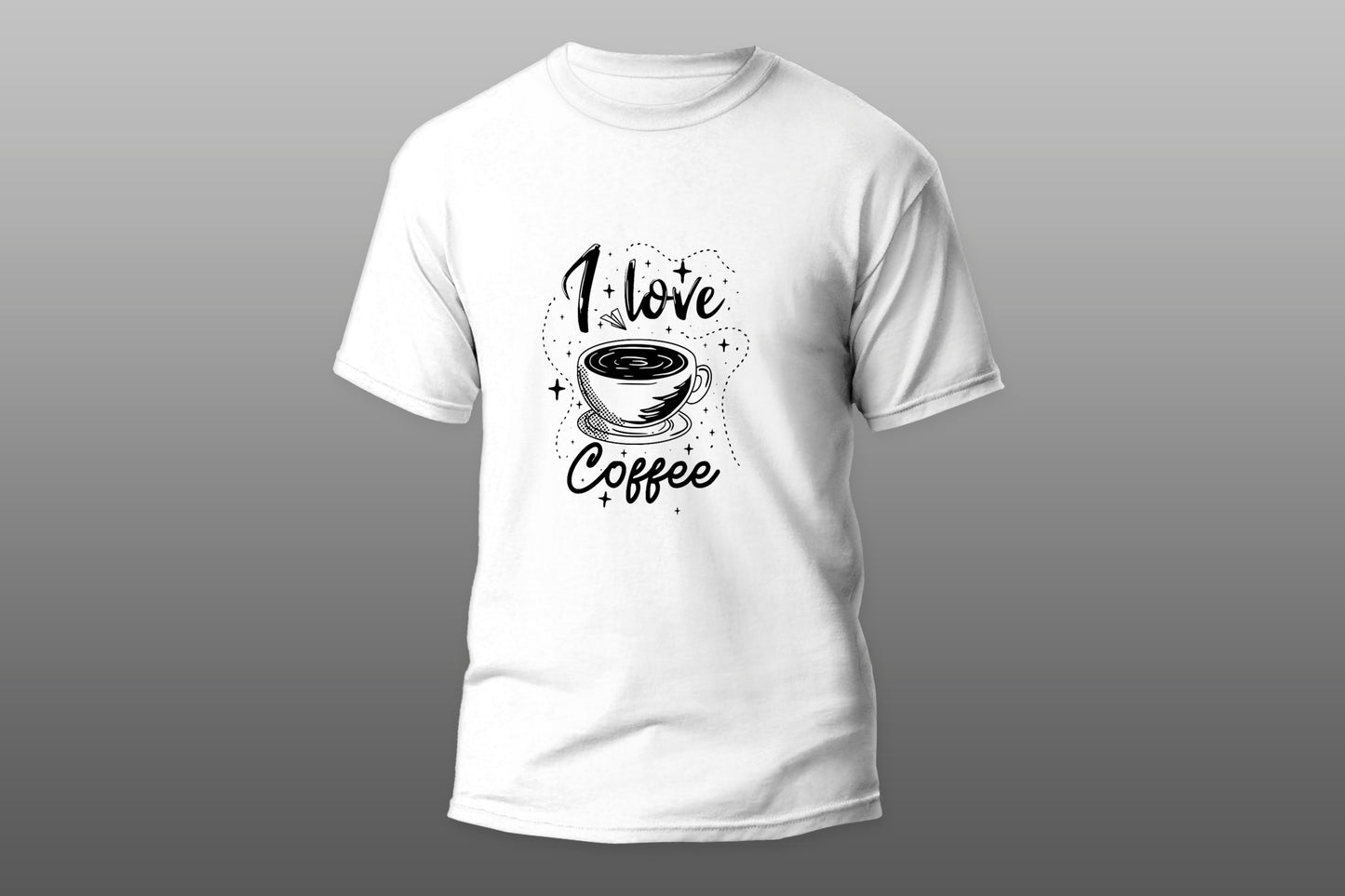 I Love Coffee camiseta T-shirt - Top Content | POD Collection | Free Shipping