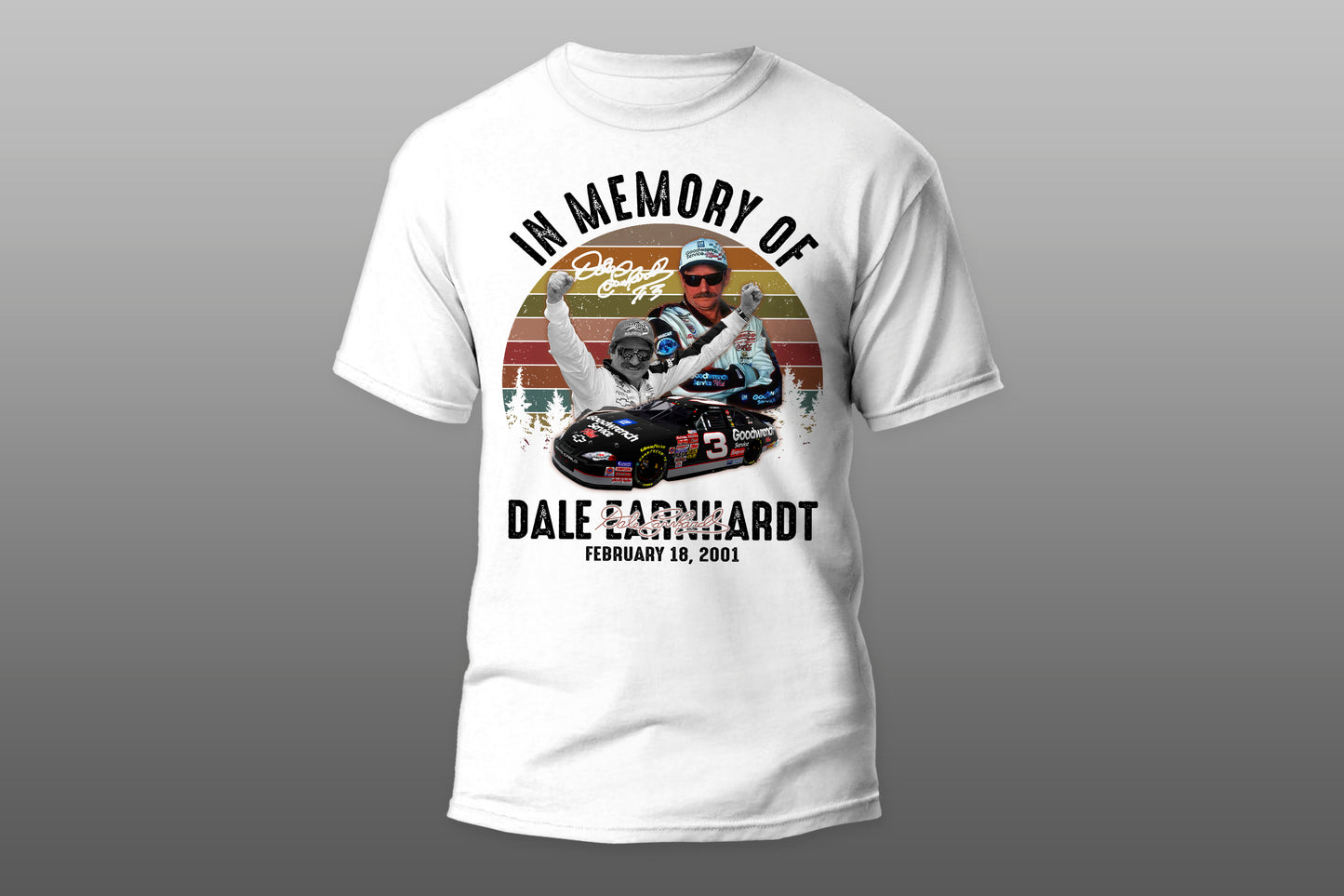 In memory of Dale Earnhardt camiseta T-shirt - Top Content | POD Collection | Free Shipping