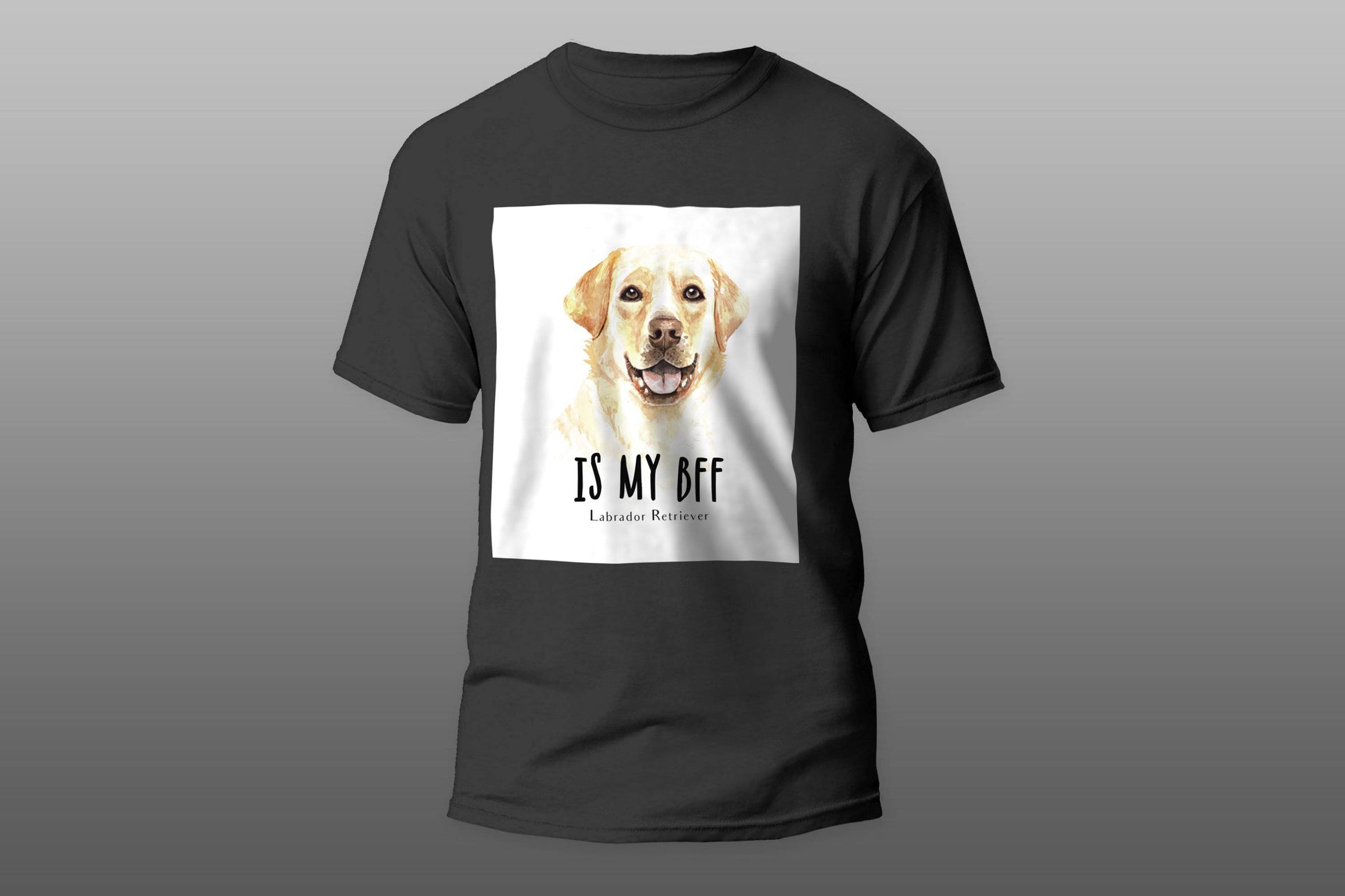 Is my bff labrador retriever T-shirt - Top Content | POD Collection | Free Shipping