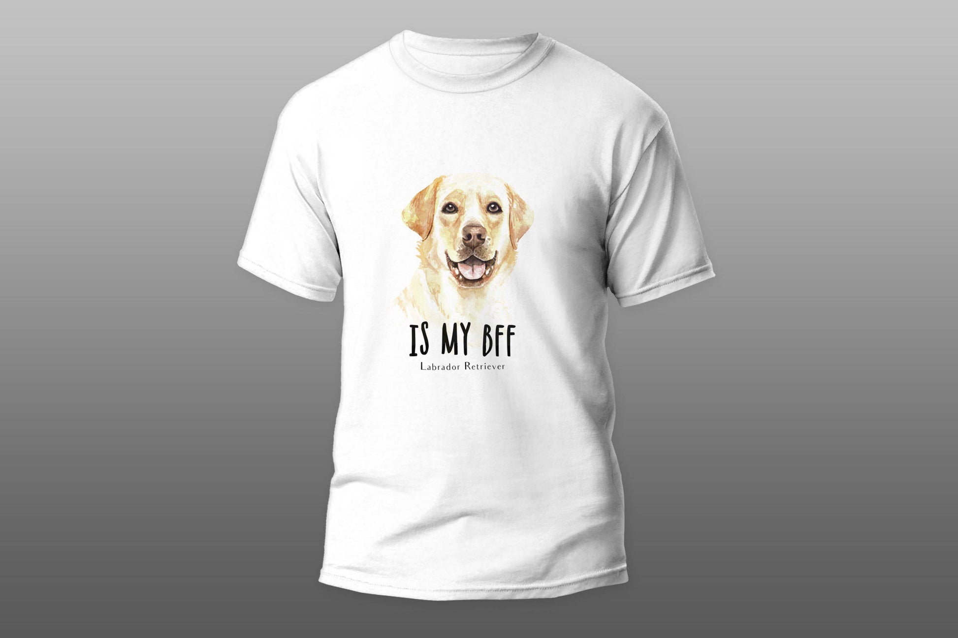 Is my bff labrador retriever T-shirt - Top Content | POD Collection | Free Shipping