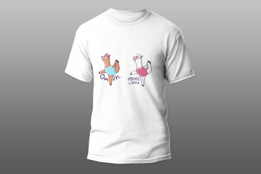 LLama meditation Omm T-shirt - Top Content | POD Collection | Free Shipping