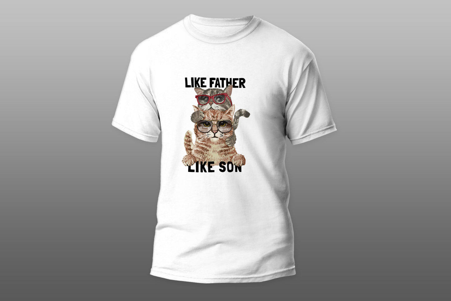 Like father like son T-shirt - Top Content | POD Collection | Free Shipping