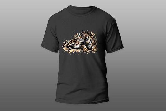 Laying tiger T-shirt - Top Content | POD Collection | Free Shipping