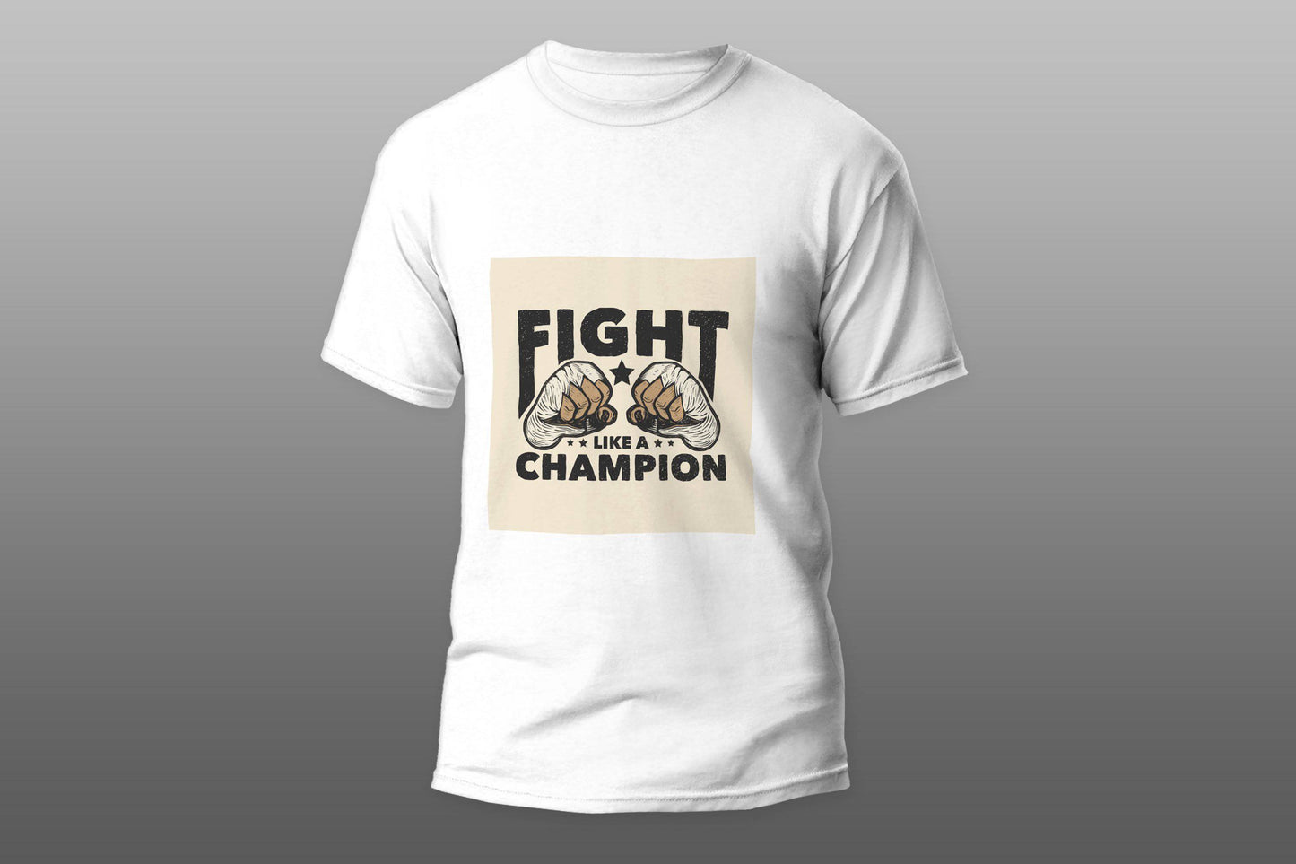 MMA Fight like a champion T-shirt - Top Content | POD Collection | Free Shipping