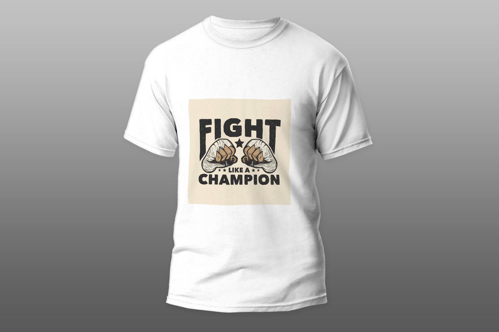 MMA Fight like a champion T-shirt - Top Content | POD Collection | Free Shipping