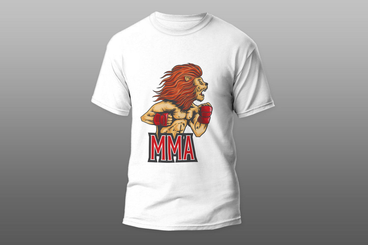 MMA lion fighter T-shirt - Top Content | POD Collection | Free Shipping