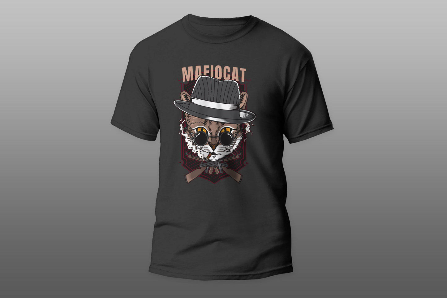 Mafiocat T-shirt - Top Content | POD Collection | Free Shipping