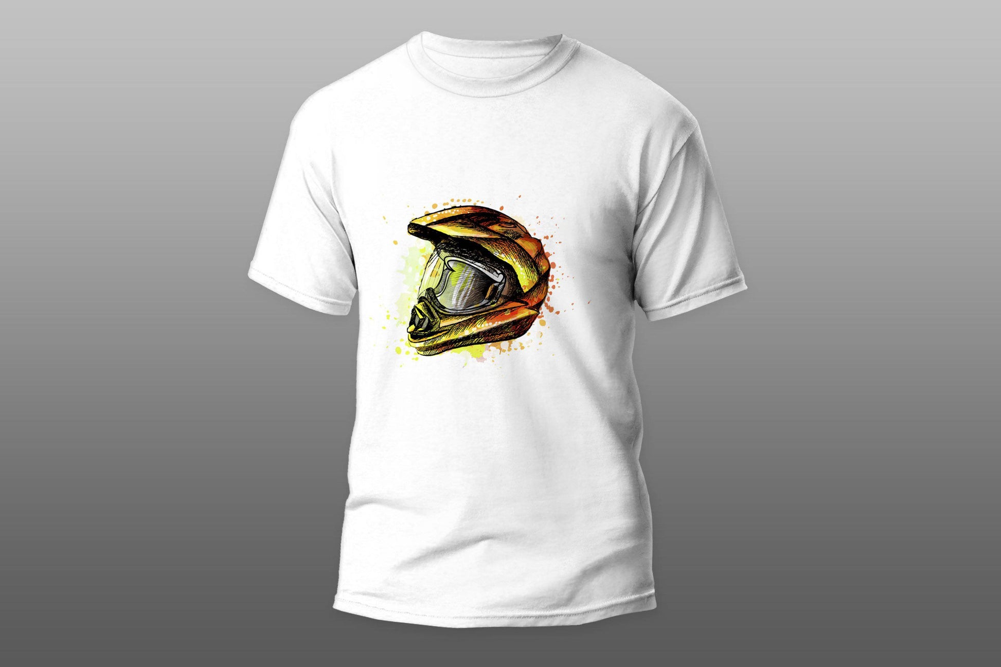 Motorcycle helmet  T-shirt - Top Content | POD Collection | Free Shipping