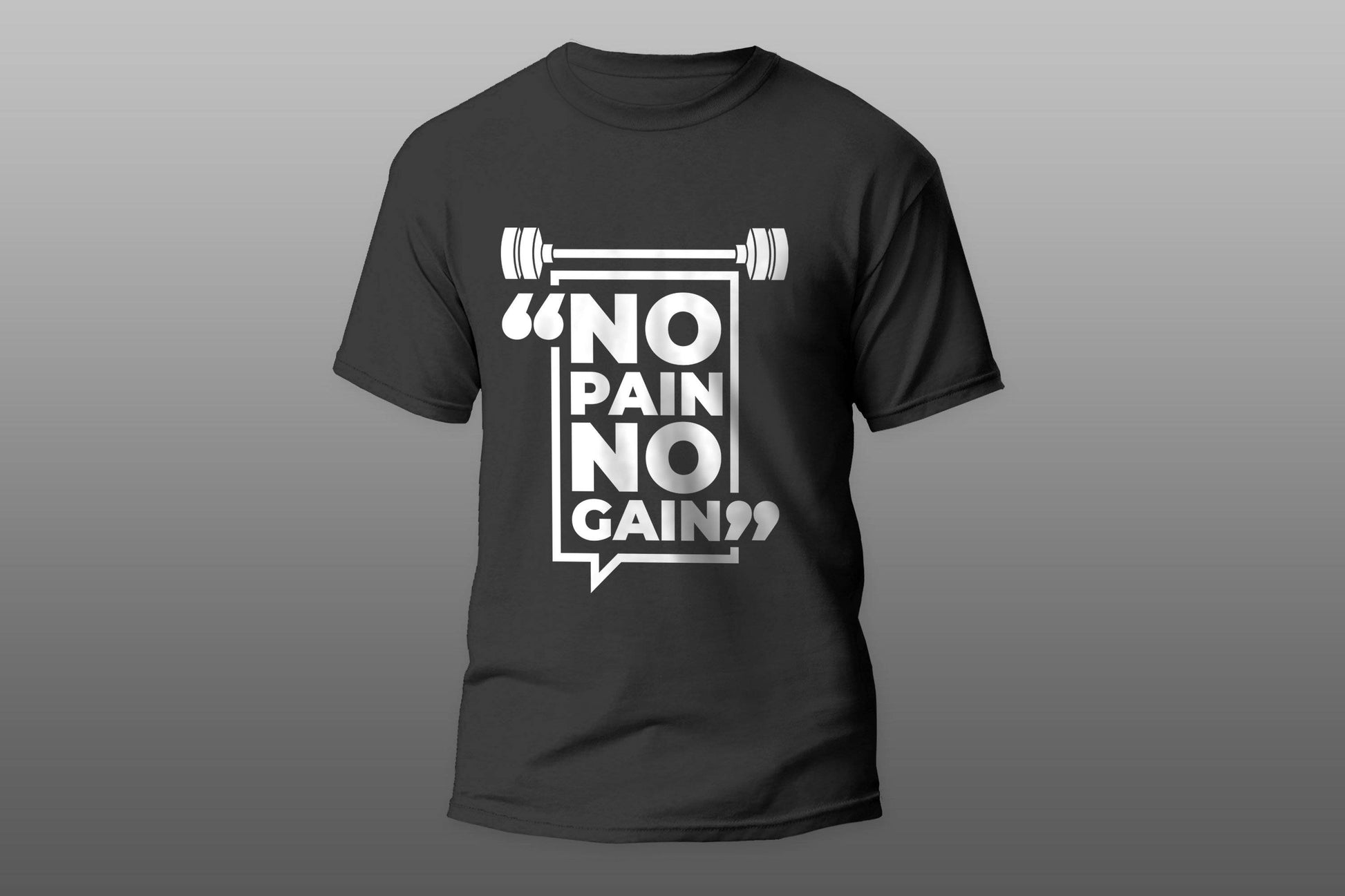 No pain no gain T-shirt - Top Content | POD Collection | Free Shipping