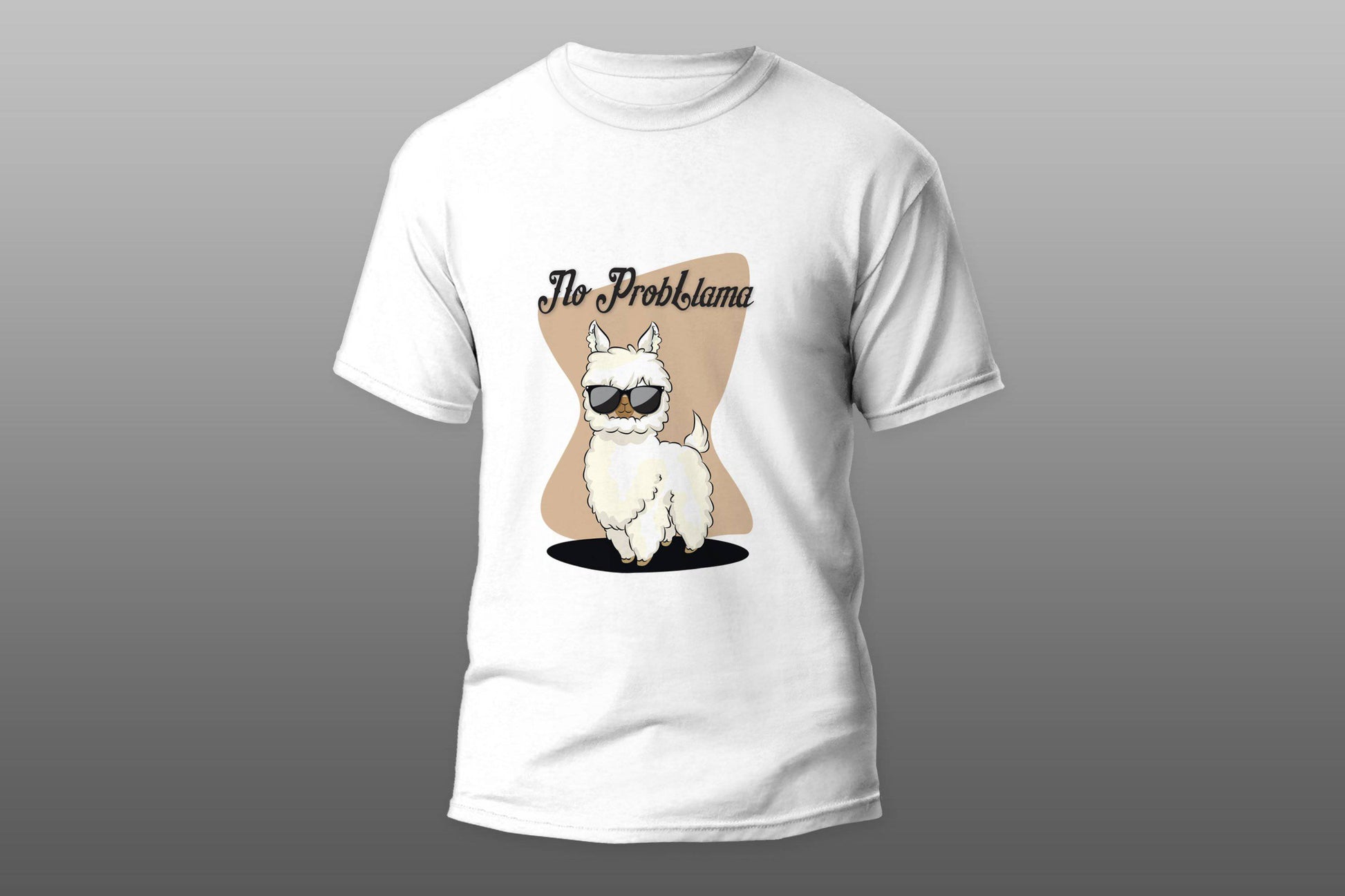 No probllama T-shirt - Top Content | POD Collection | Free Shipping