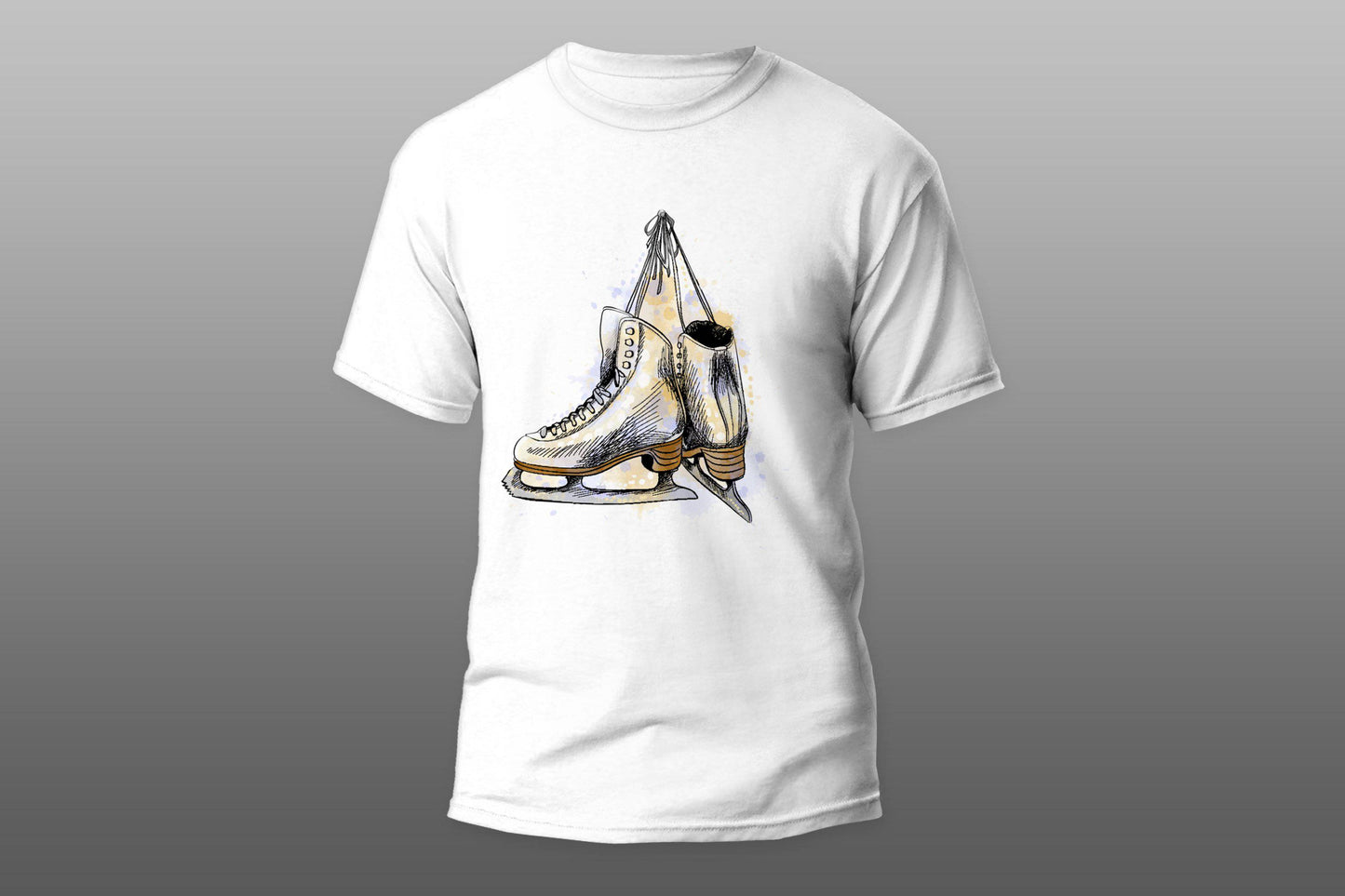 Pair of ice skates  T-shirt - Top Content | POD Collection | Free Shipping