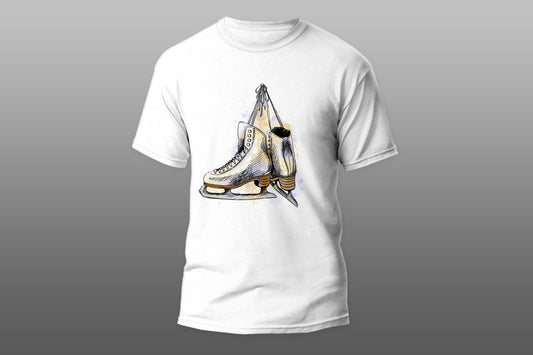 Pair of ice skates  T-shirt - Top Content | POD Collection | Free Shipping