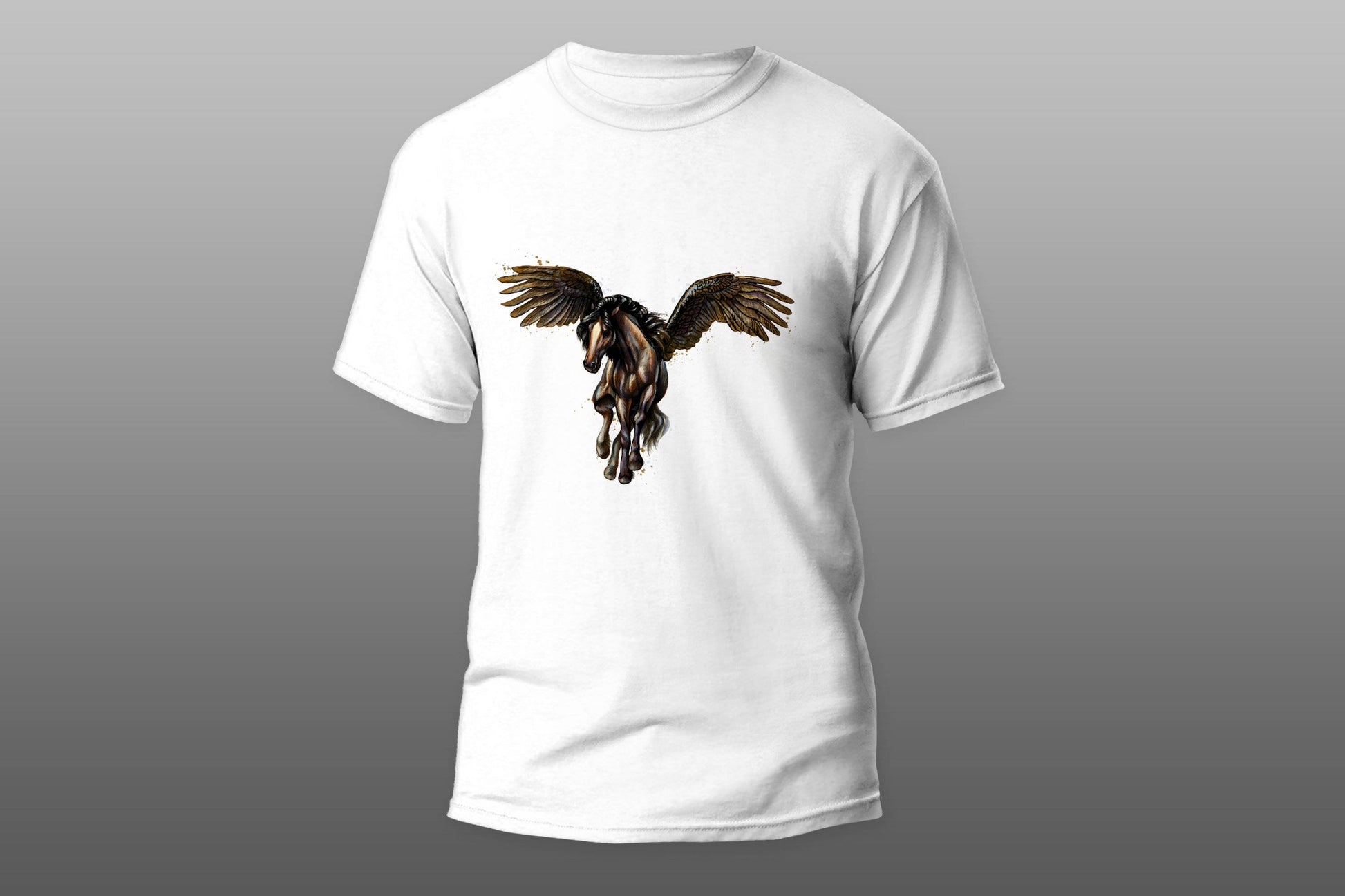 Pegasus horse T-shirt - Top Content | POD Collection | Free Shipping