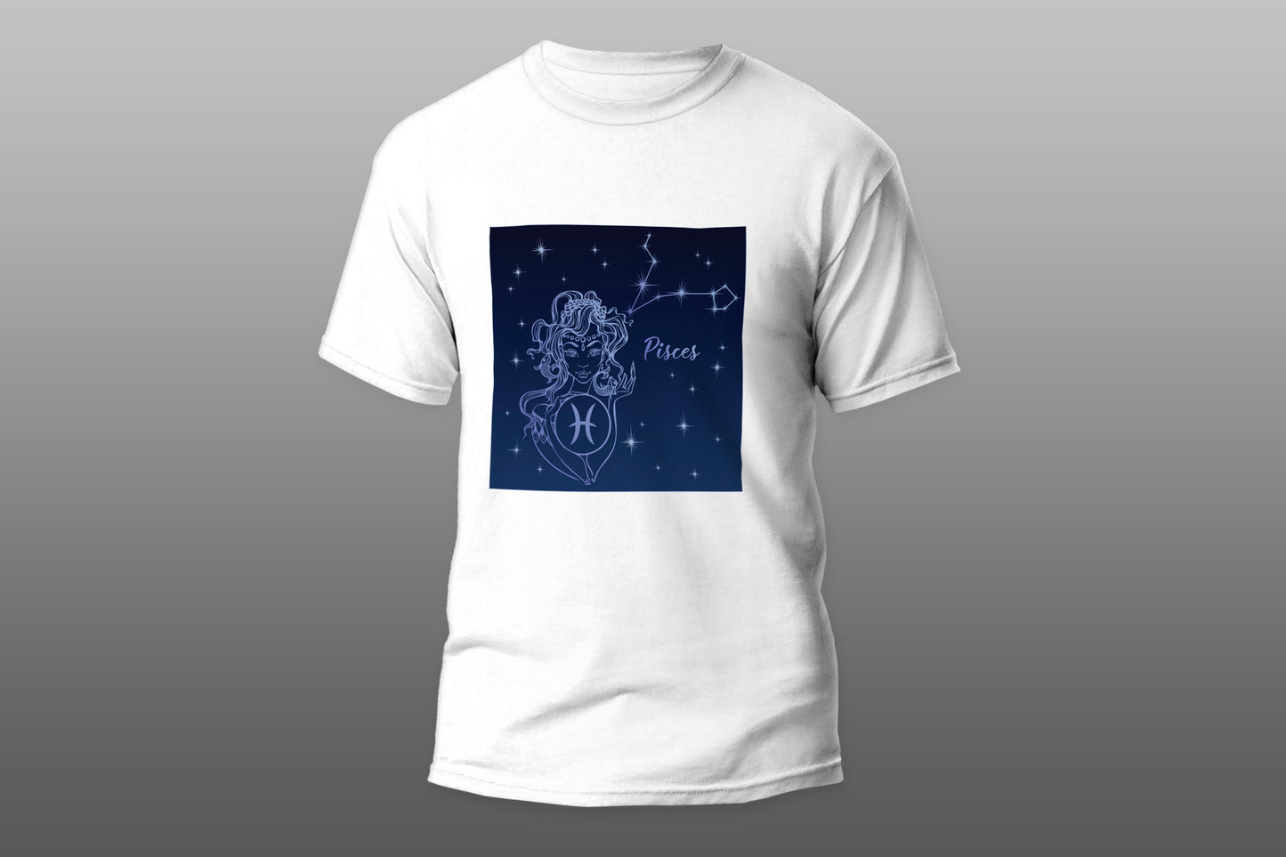 Pisces Zodiac Sign camiseta T-shirt - Top Content | POD Collection | Free Shipping