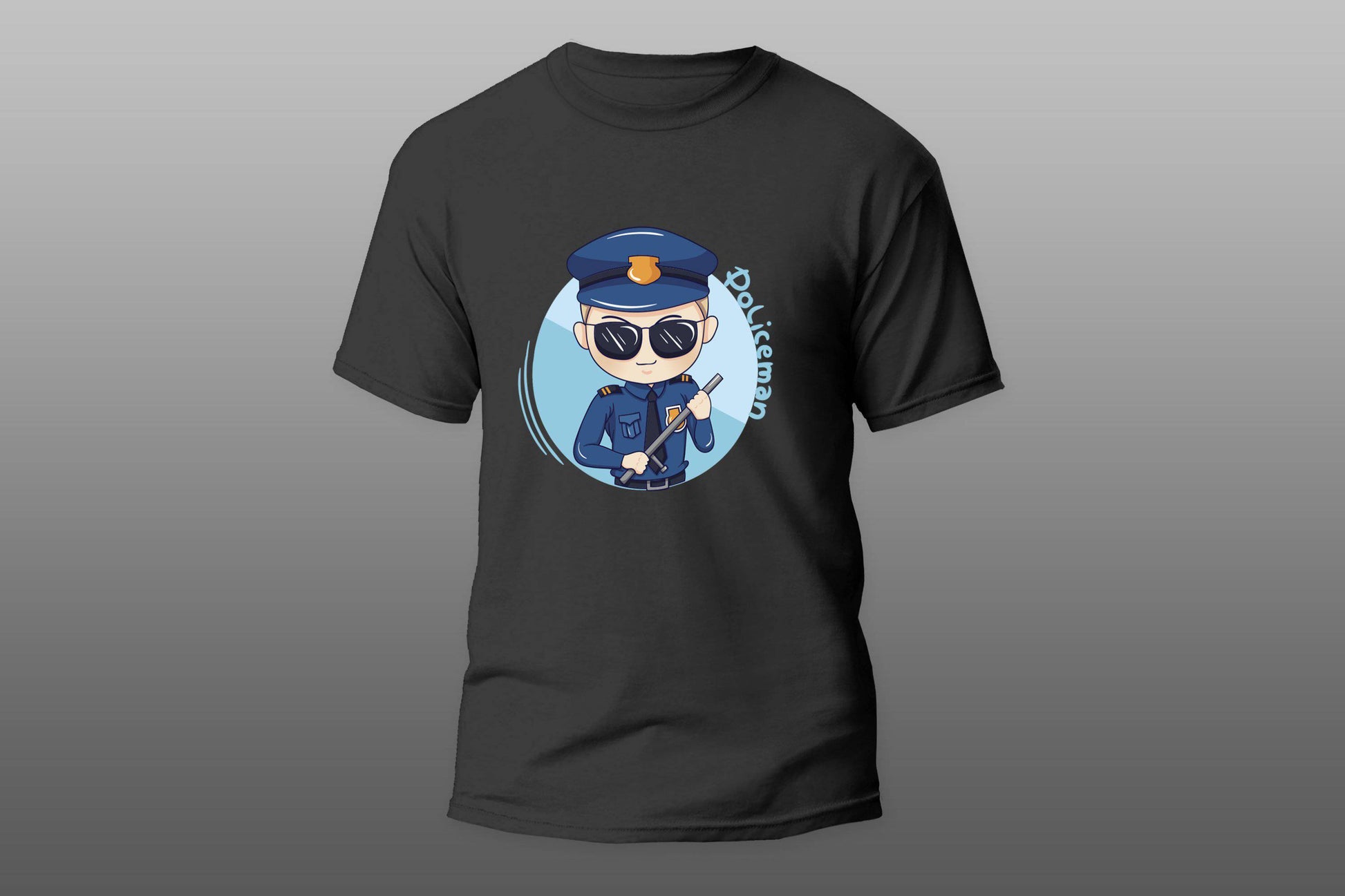 Policeman T-shirt - Top Content | POD Collection | Free Shipping