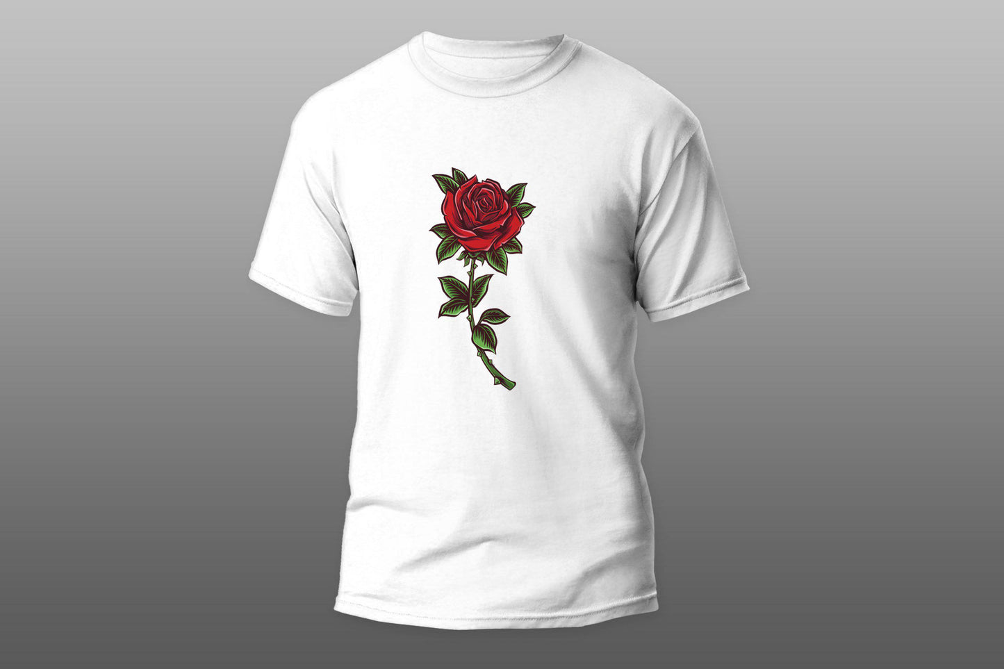 Rose stem T-shirt - Top Content | POD Collection | Free Shipping