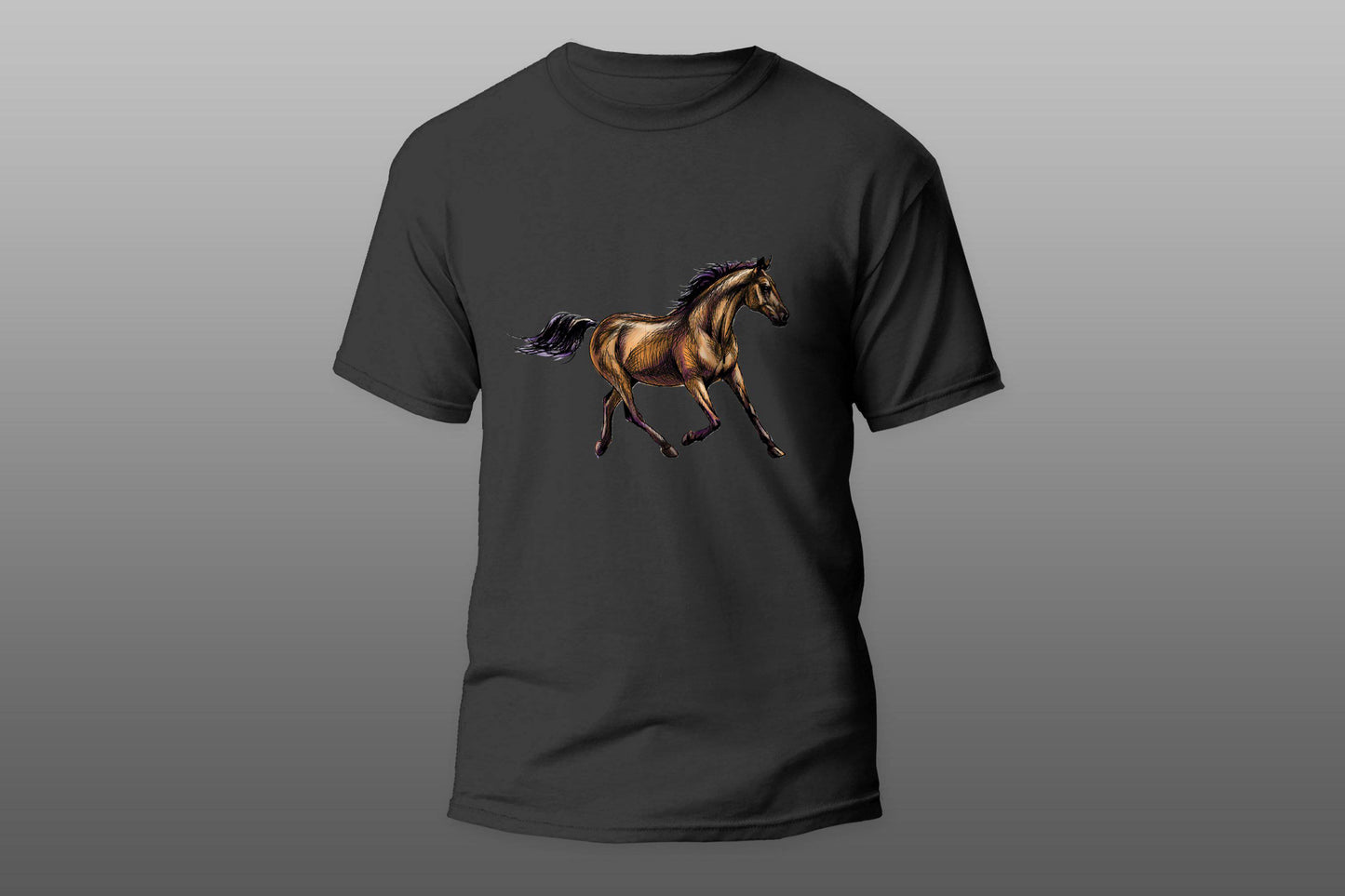 Running horse T-shirt - Top Content | POD Collection | Free Shipping