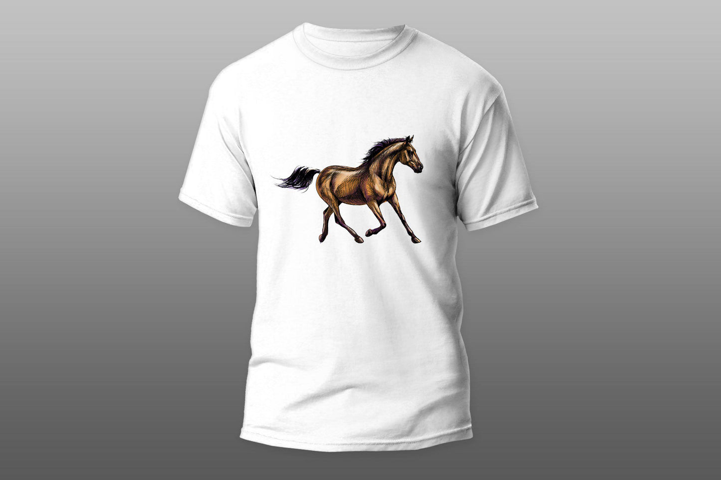 Running horse T-shirt - Top Content | POD Collection | Free Shipping