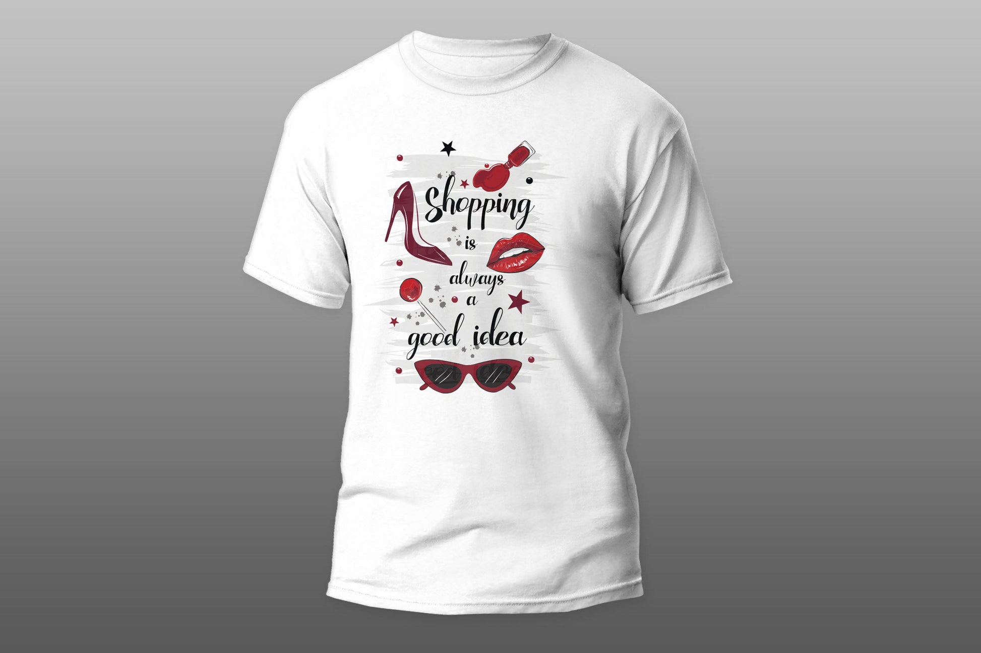 Shopping is always a good idea T-shirt - Top Content | POD Collection | Free Shipping