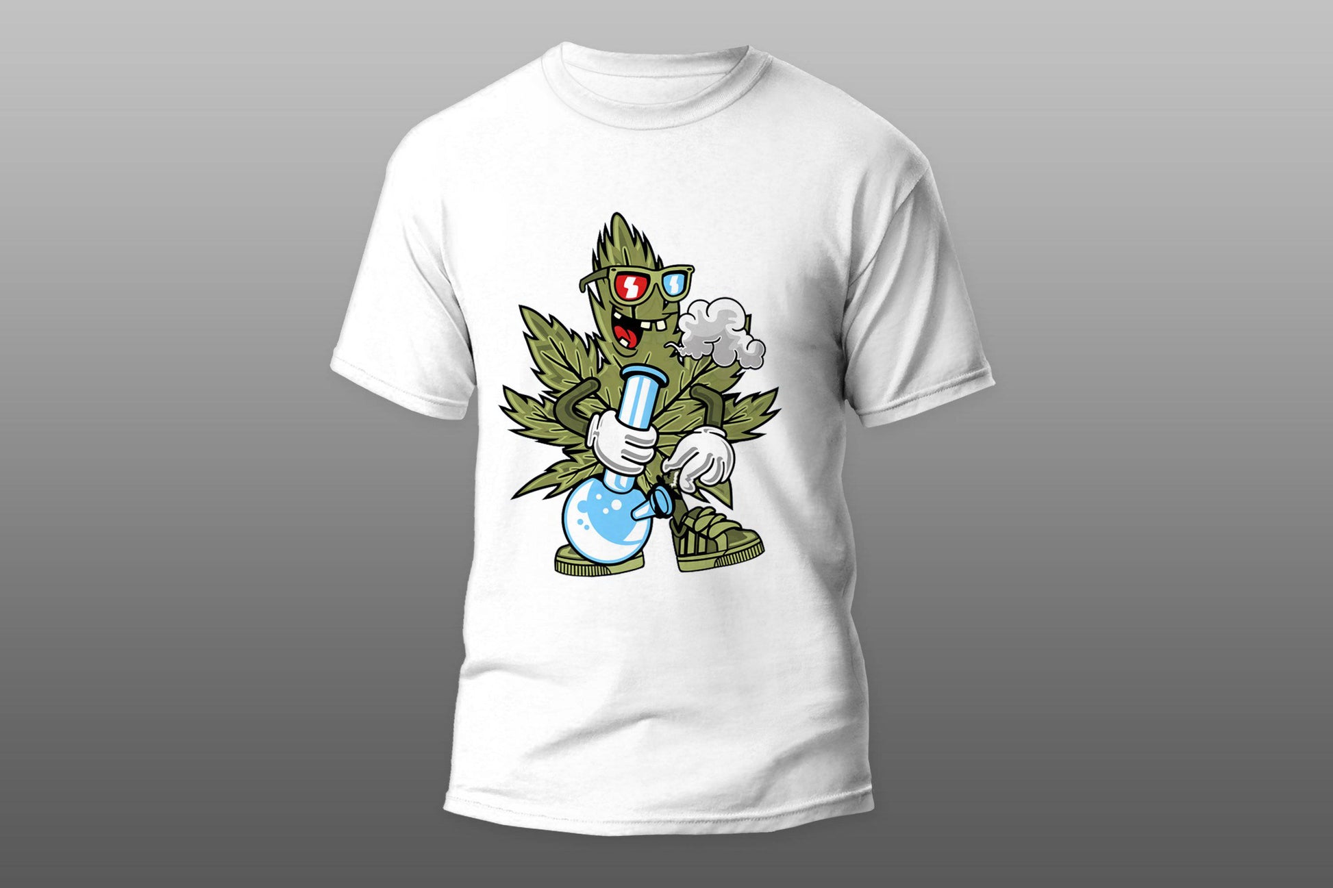 Smoking cannabis T-shirt - Top Content | POD Collection | Free Shipping