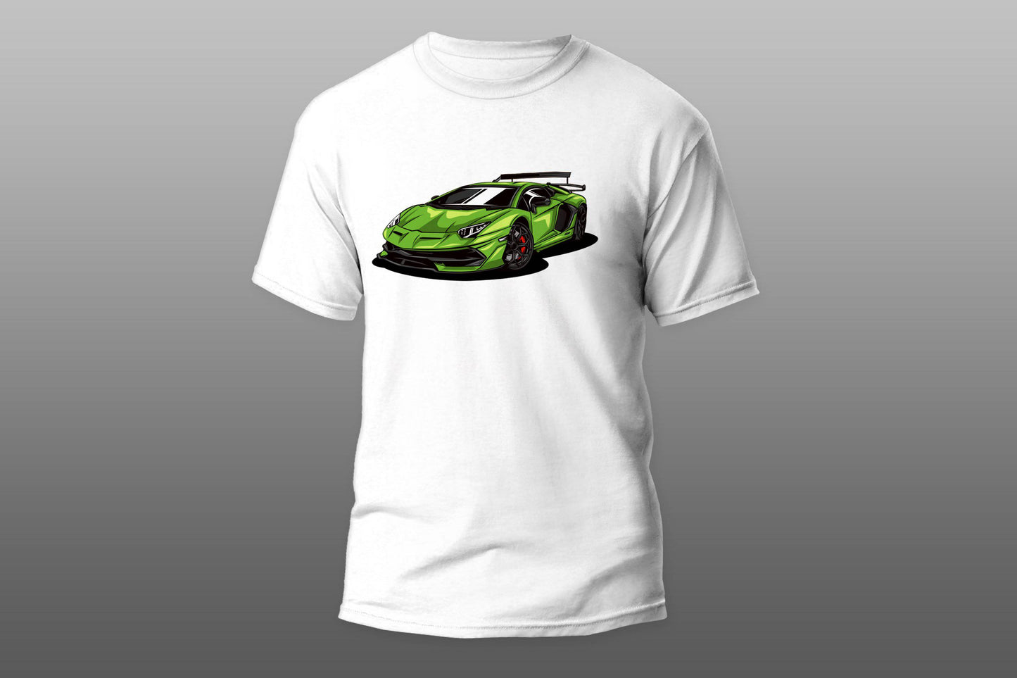 Sport car lamborgini green T-shirt - Top Content | POD Collection | Free Shipping